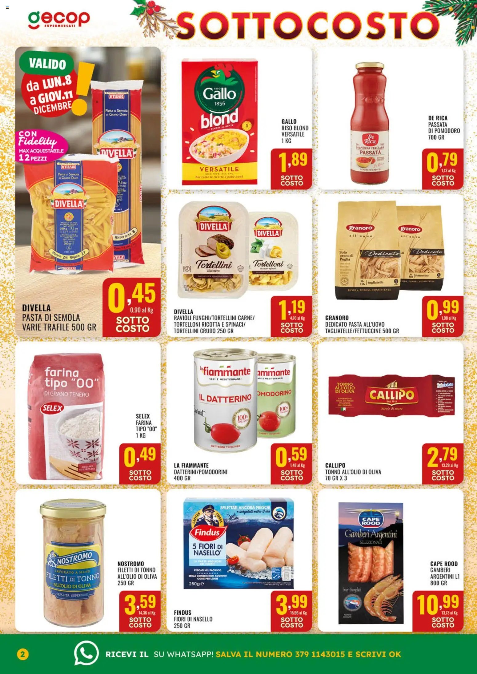 GECOP volantino dal 01/12/2025 Attuale volantino (2025-12-01 - 2025-12-14)