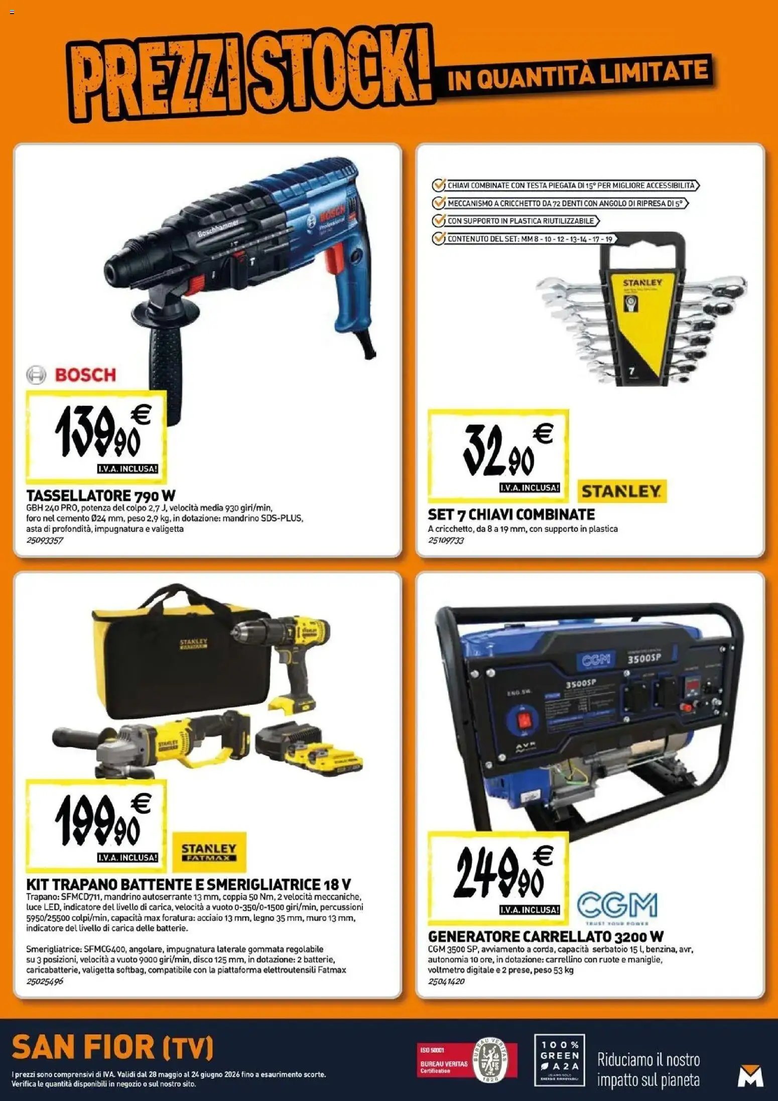 TECNOMAT volantino dal 27/05/2026 Straordinari prezzi stock!