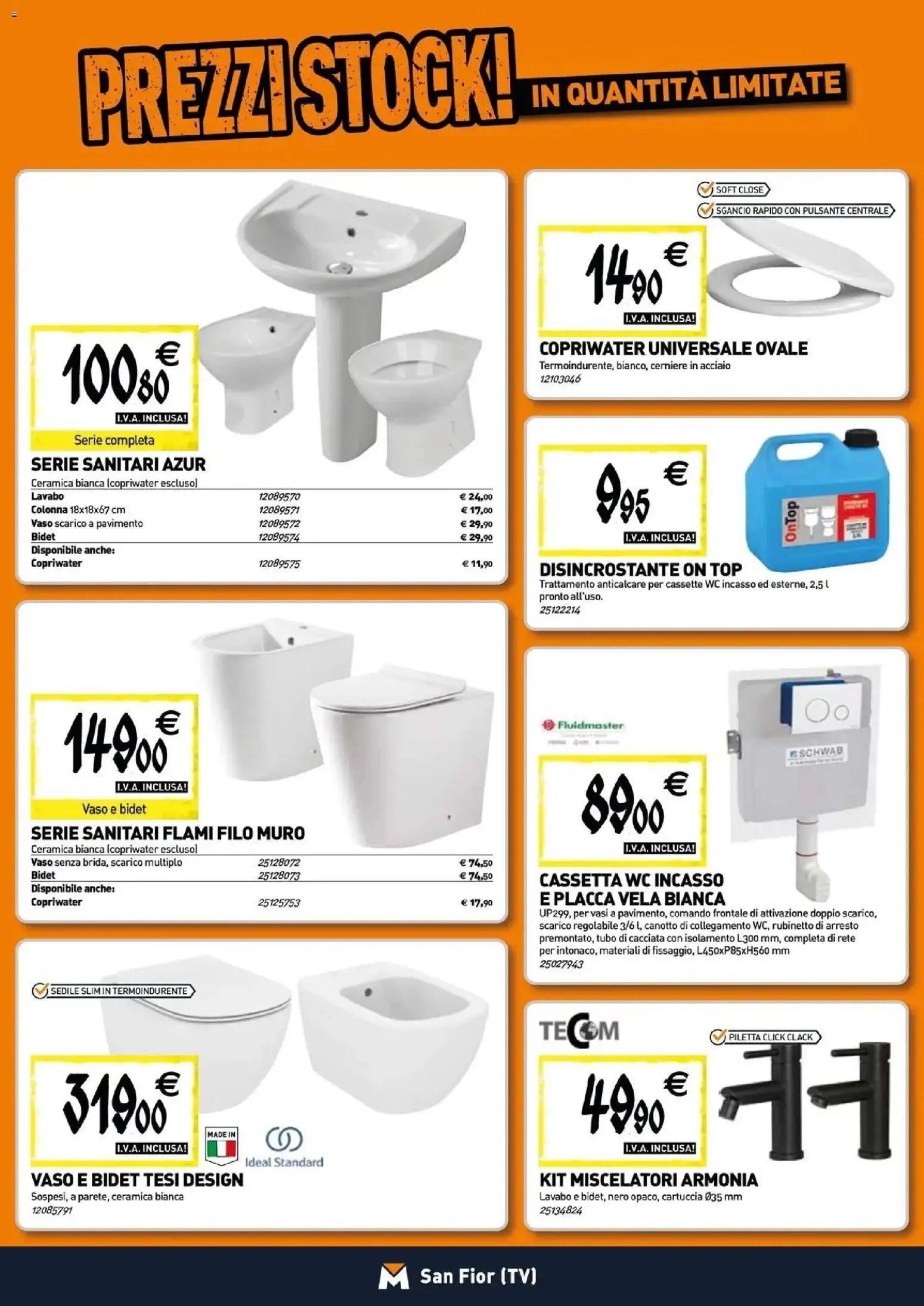 TECNOMAT volantino dal 27/05/2026 Straordinari prezzi stock!