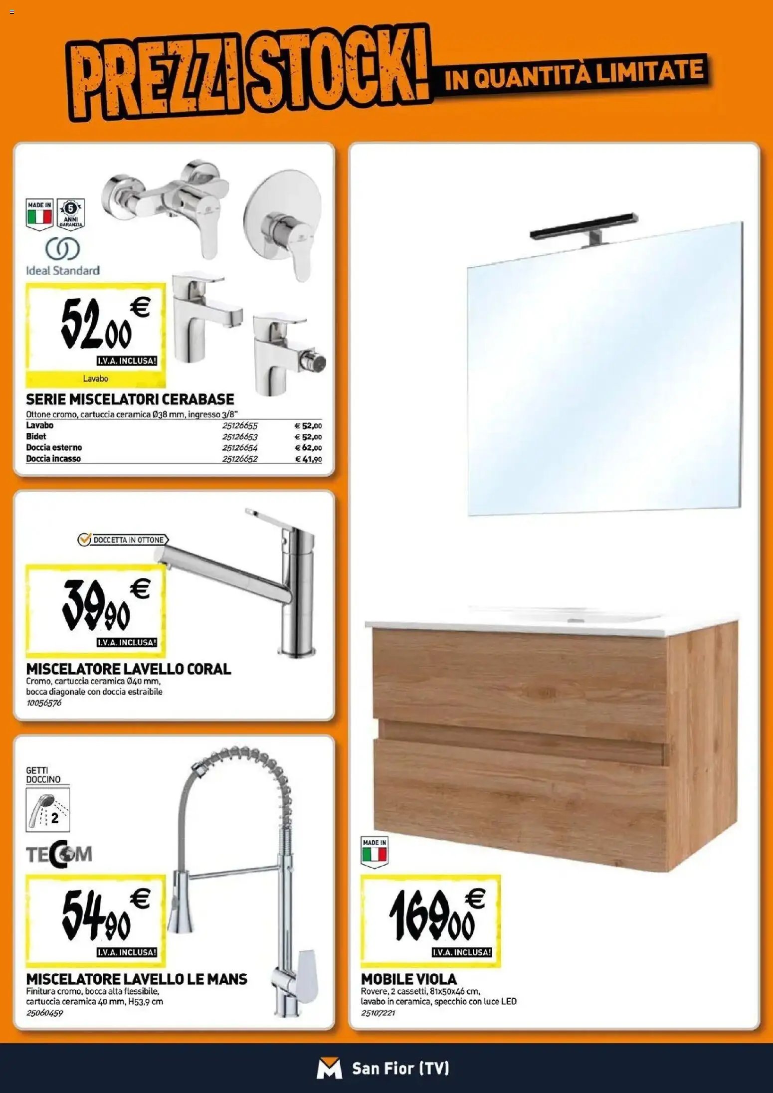 TECNOMAT volantino dal 27/05/2026 Straordinari prezzi stock!
