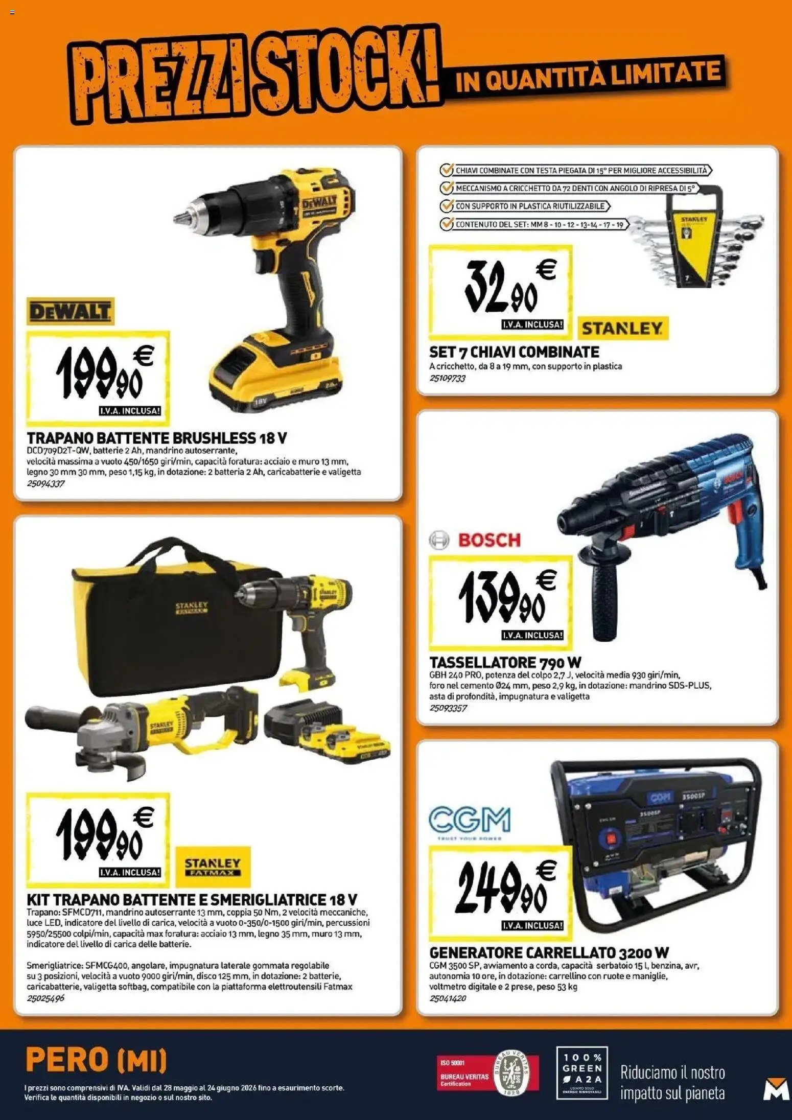 TECNOMAT volantino dal 27/05/2026 Straordinari prezzi stock!