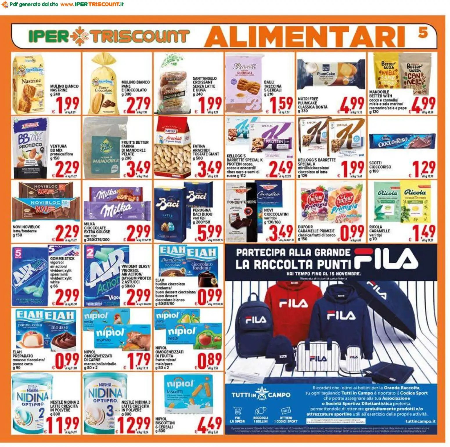 Ipertriscount volantino dal 23/09/2026 Ipertriscount volantino