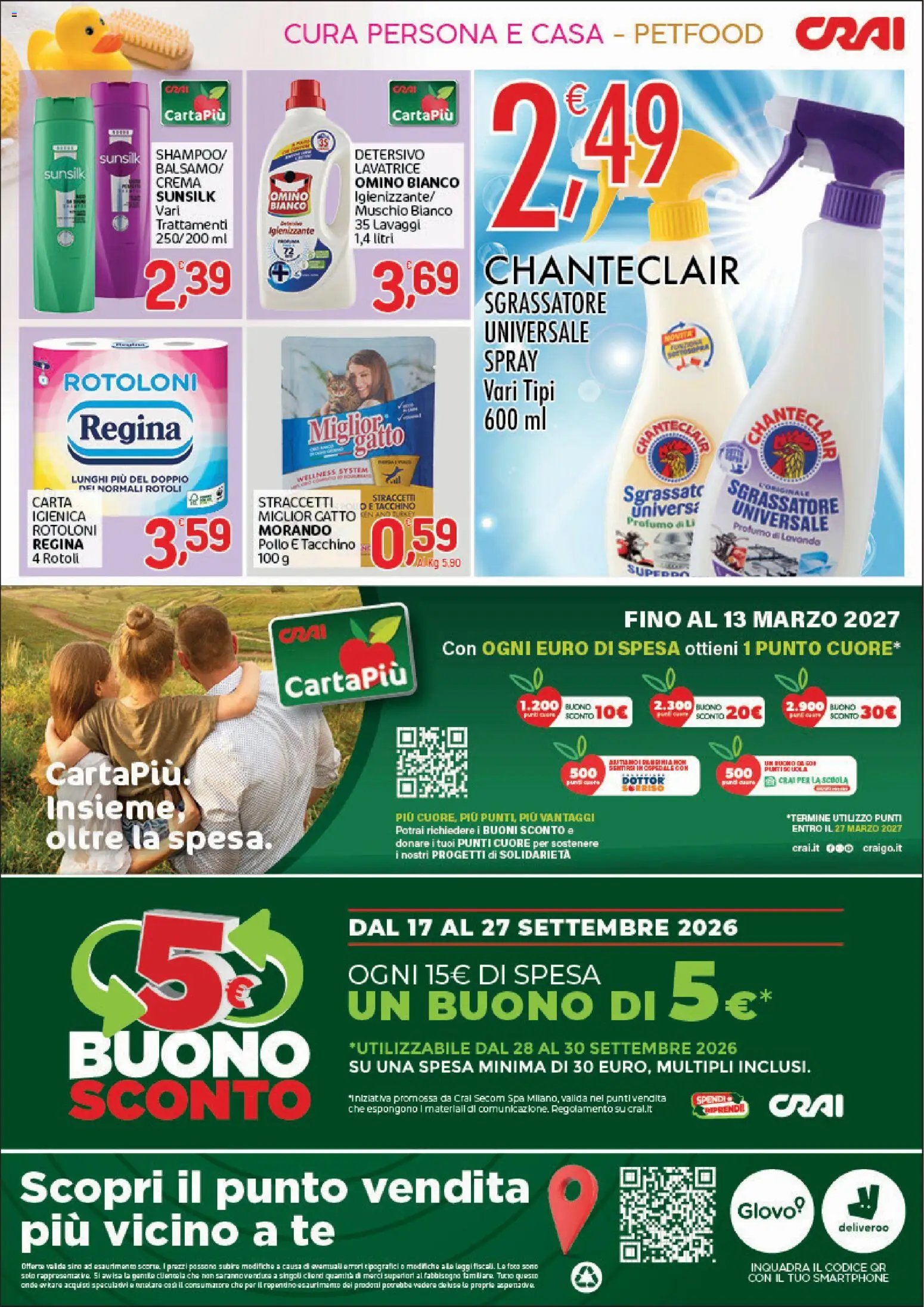 CRAI volantino dal 17/09/2026 CRAI volantino Cuor di Crai Alessandria