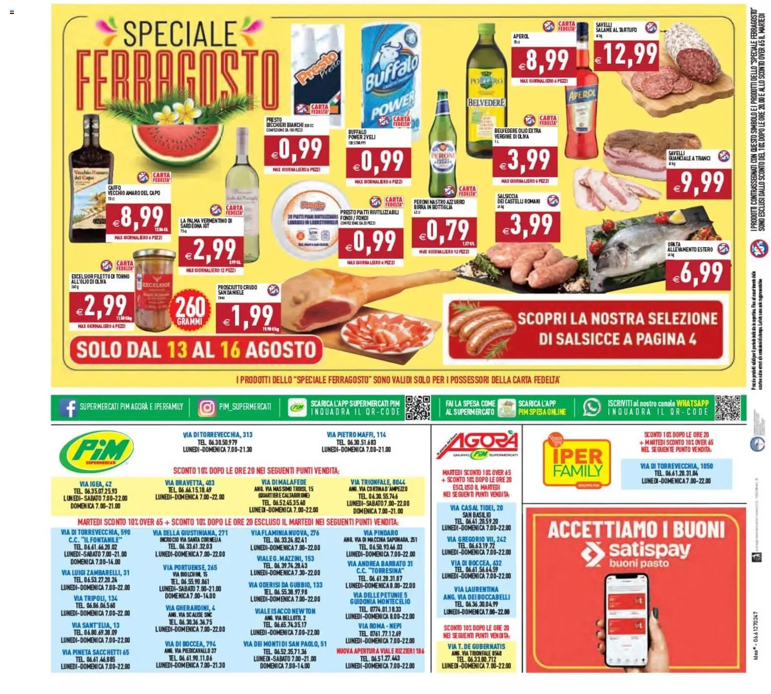 PIM Supermercati volantino dal 12/08/2026 PIM Supermercati volantino
