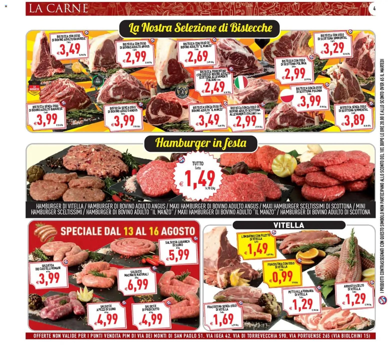PIM Supermercati volantino dal 12/08/2026 PIM Supermercati volantino