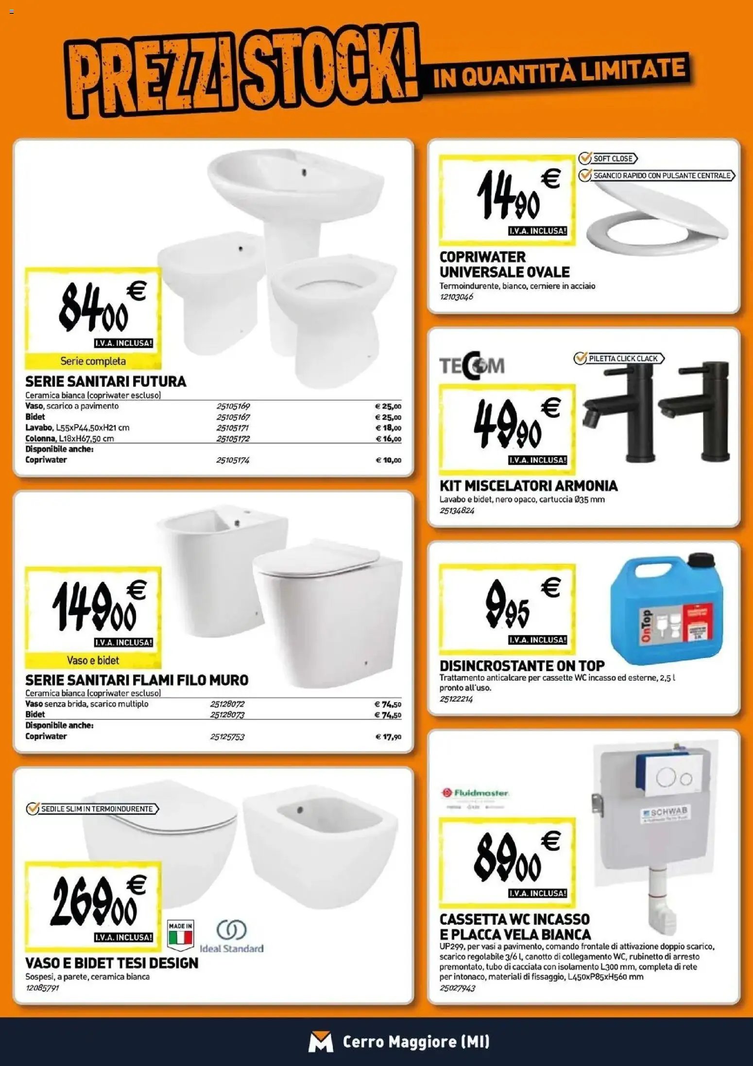 TECNOMAT volantino dal 27/05/2026 Straordinari prezzi stock!