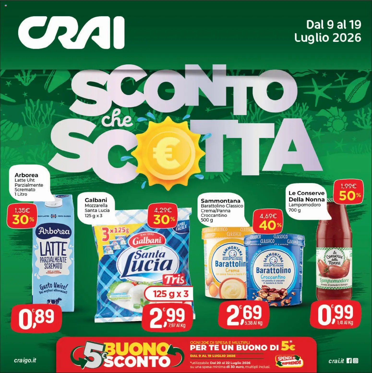 CRAI volantino dal 09/07/2026 CRAI volantino