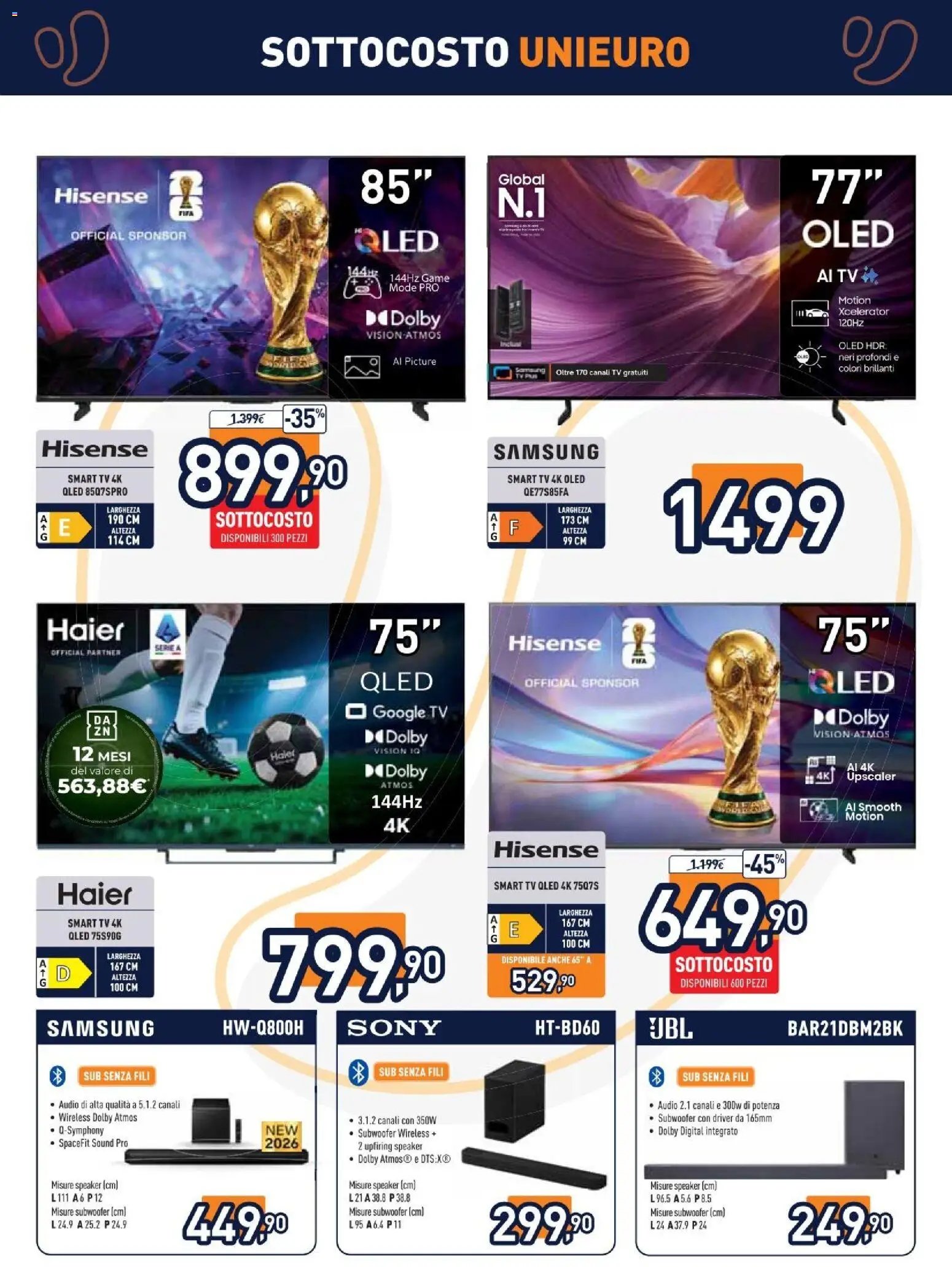 Unieuro volantino dal 02/10/2026 Unieuro volantino