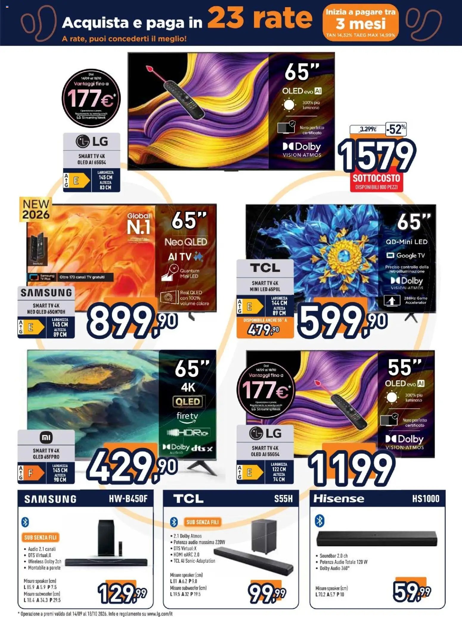 Unieuro volantino dal 02/10/2026 Unieuro volantino