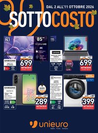 Unieuro volantino dal 02/10/2026 Unieuro volantino