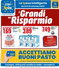 Eurospin volantino dal 10/09/2026 Eurospin volantino