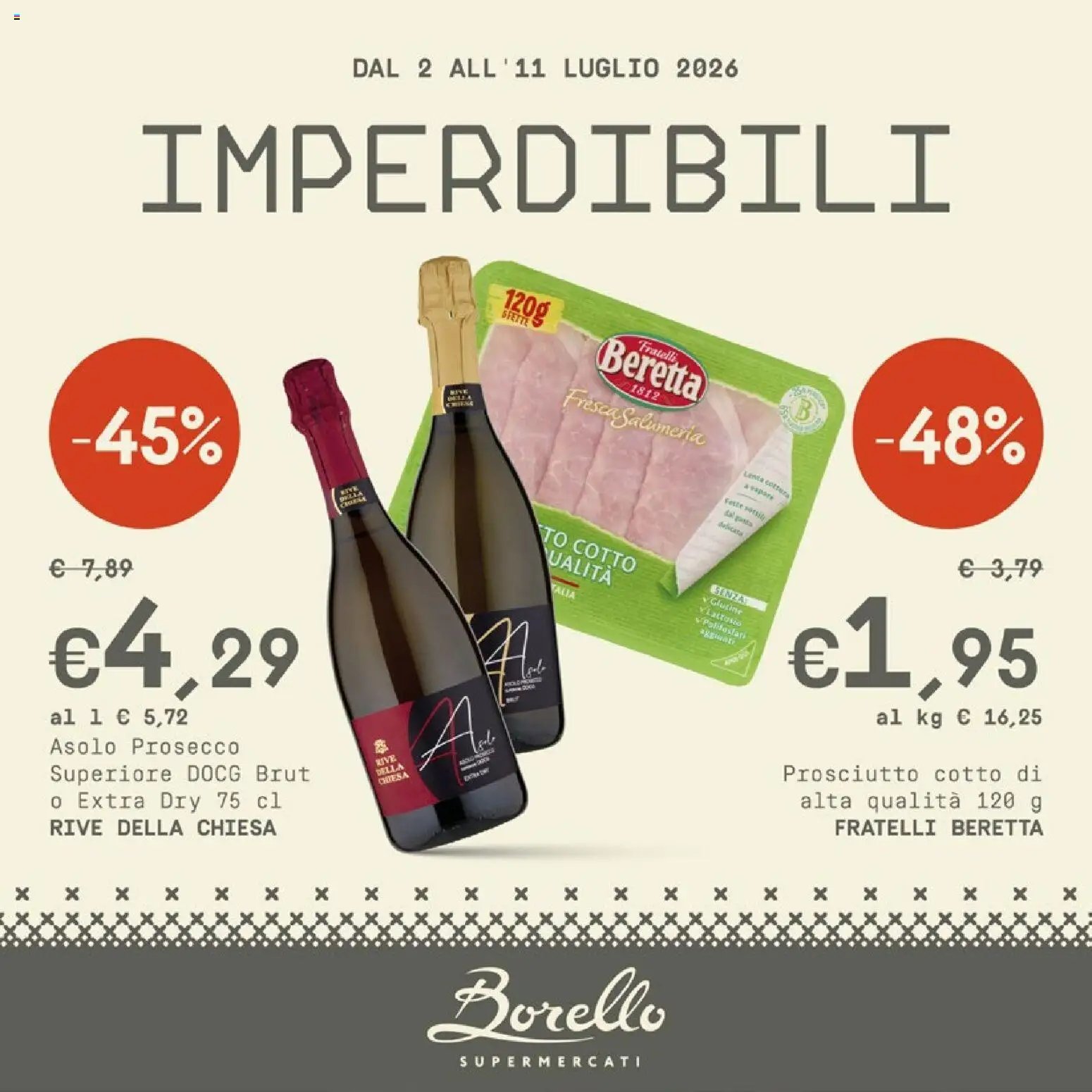 Borello Supermercati volantino dal 02/07/2026 Borello Supermercati volantino