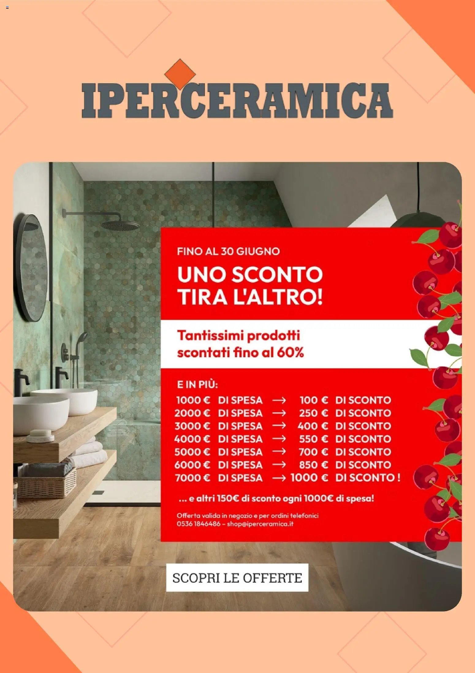 Iperceramica volantino dal 01/06/2026 Iperceramica volantino