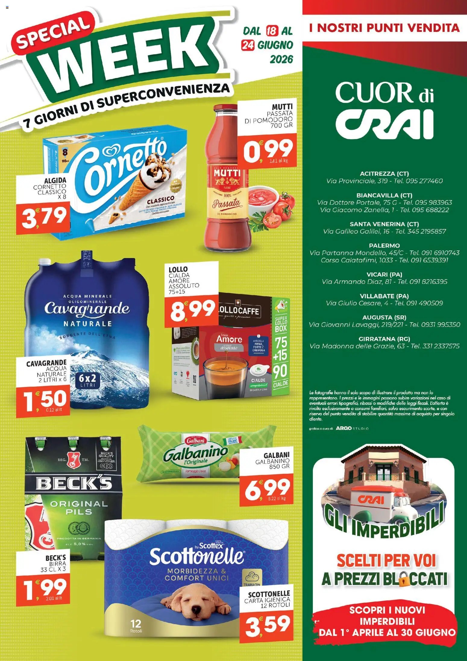 CRAI volantino dal 11/06/2026 CRAI volantino Cuor di Crai Biancavilla