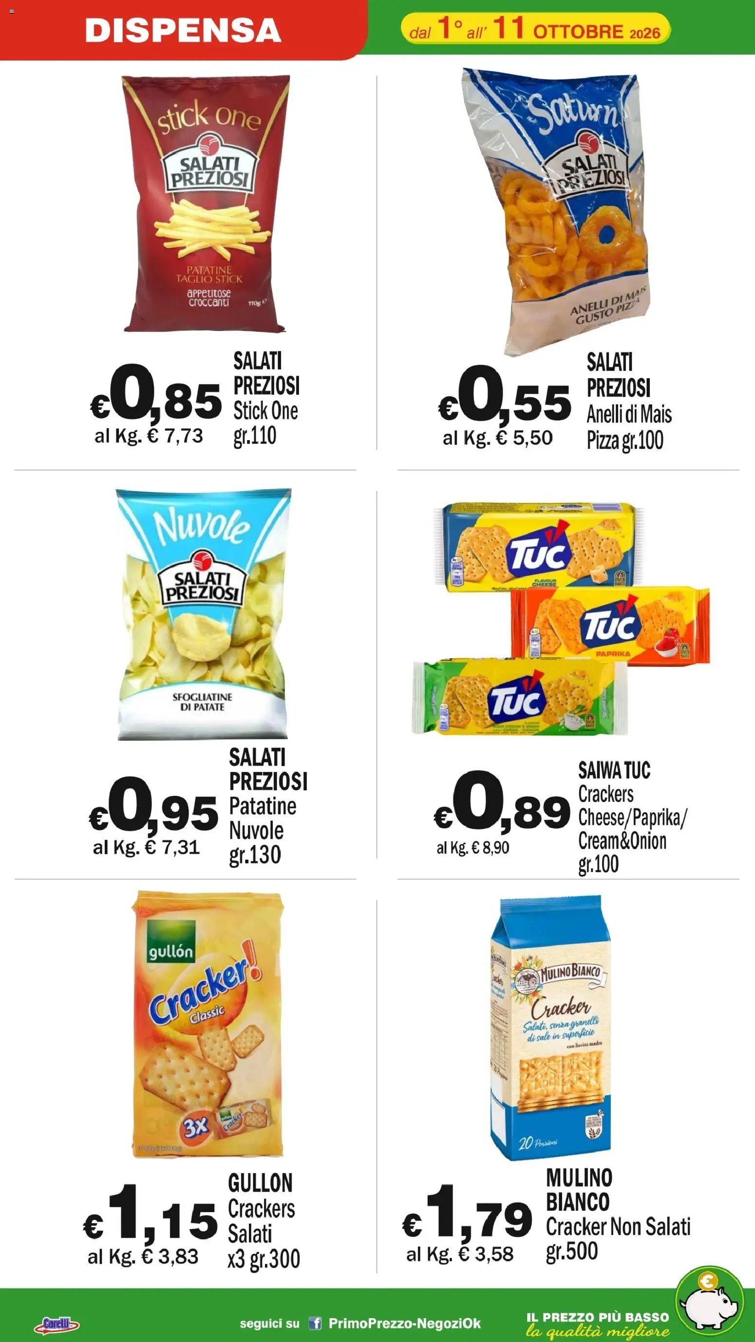 Primo Prezzo volantino dal 01/10/2026 Primo Prezzo volantino