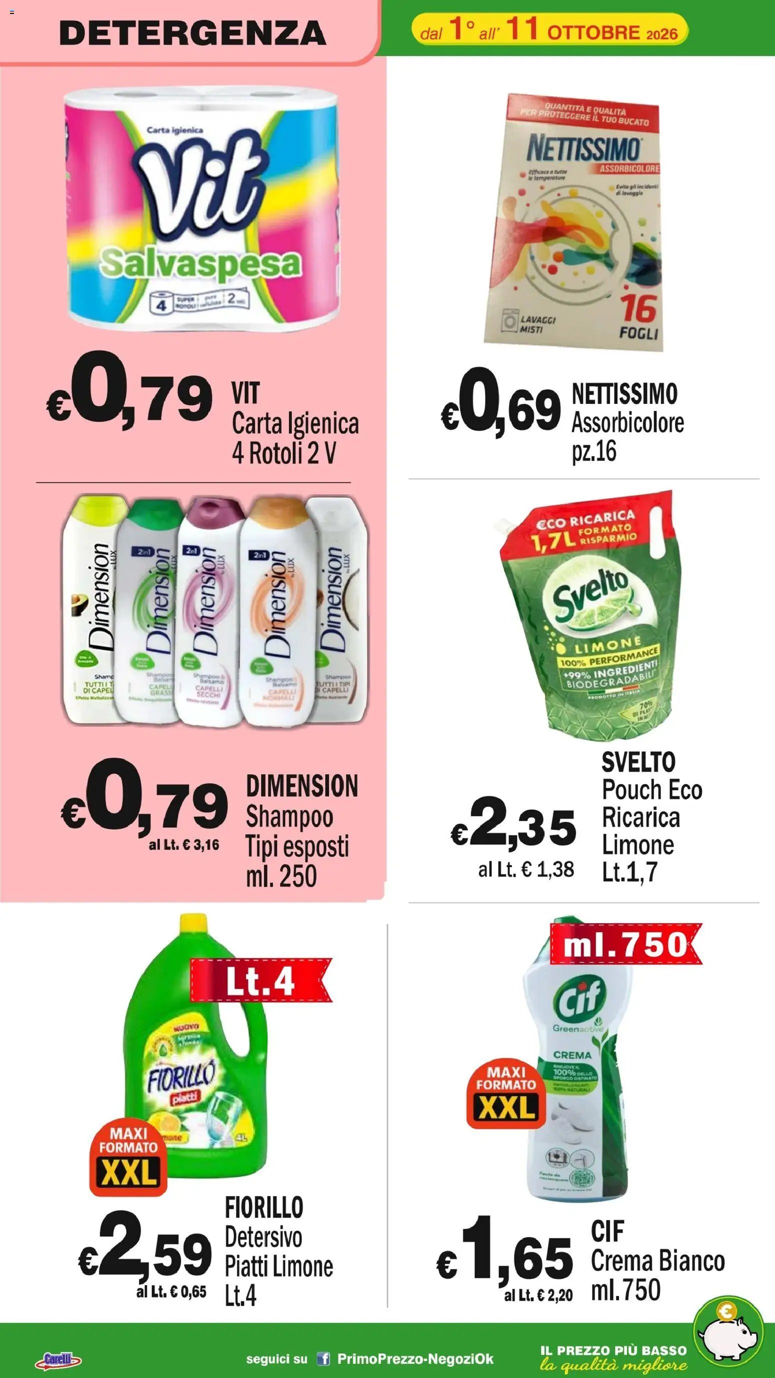 Primo Prezzo volantino dal 01/10/2026 Primo Prezzo volantino