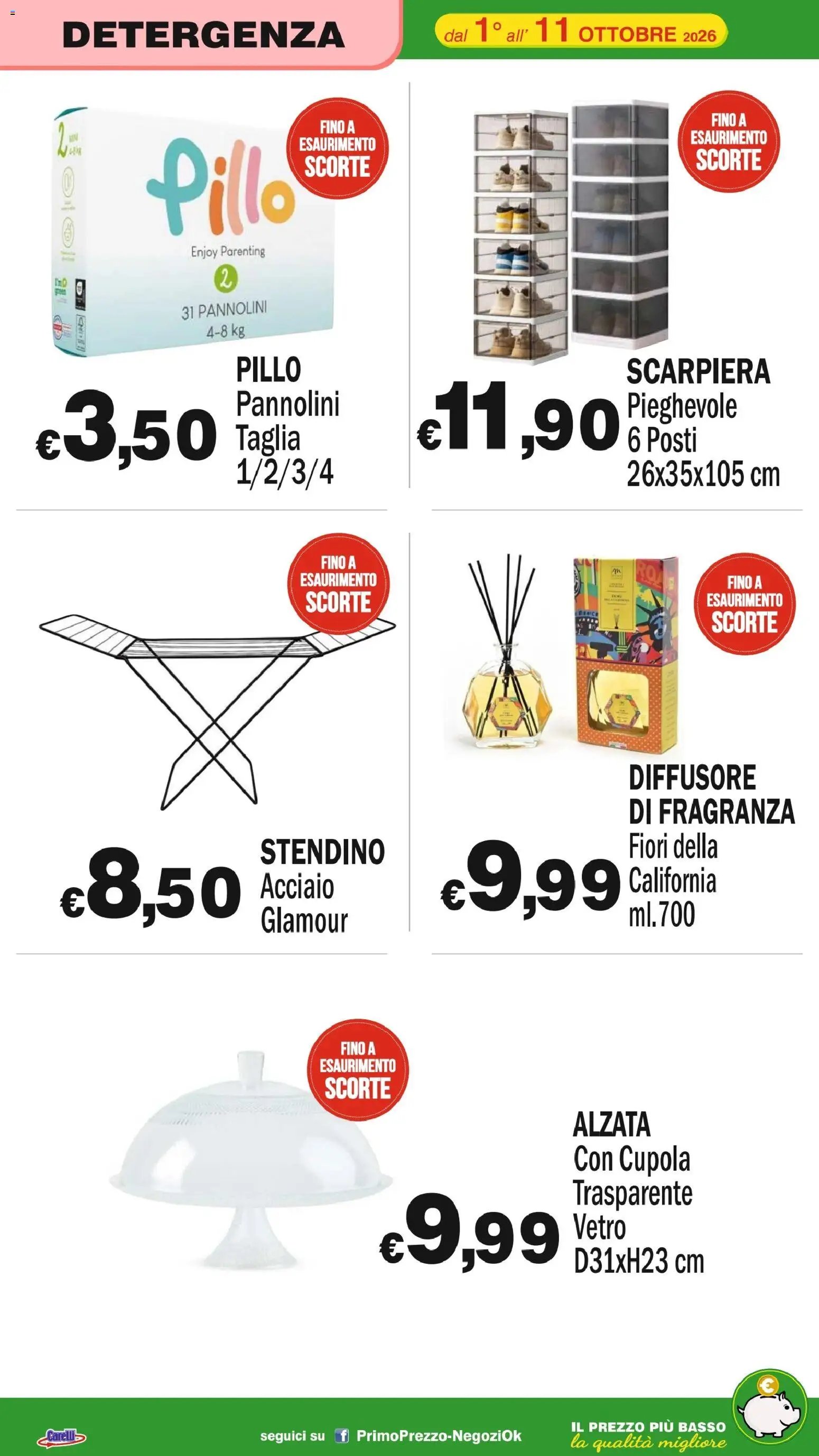 Primo Prezzo volantino dal 01/10/2026 Primo Prezzo volantino