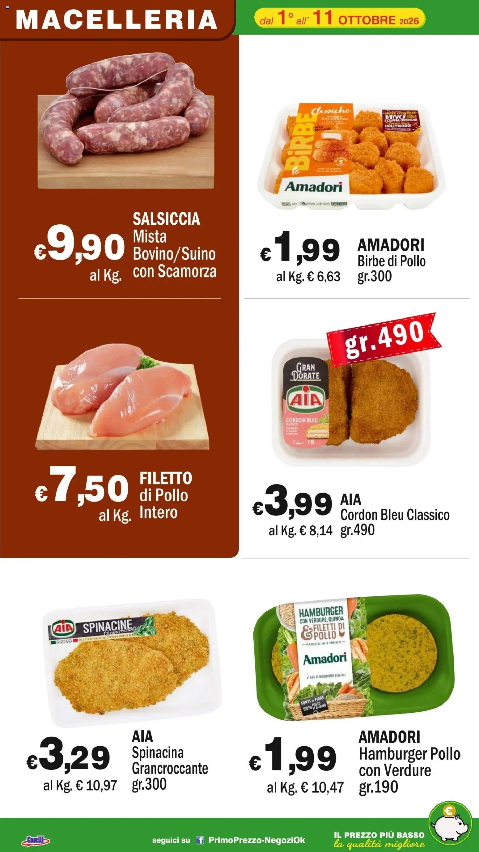 Primo Prezzo volantino dal 01/10/2026 Primo Prezzo volantino