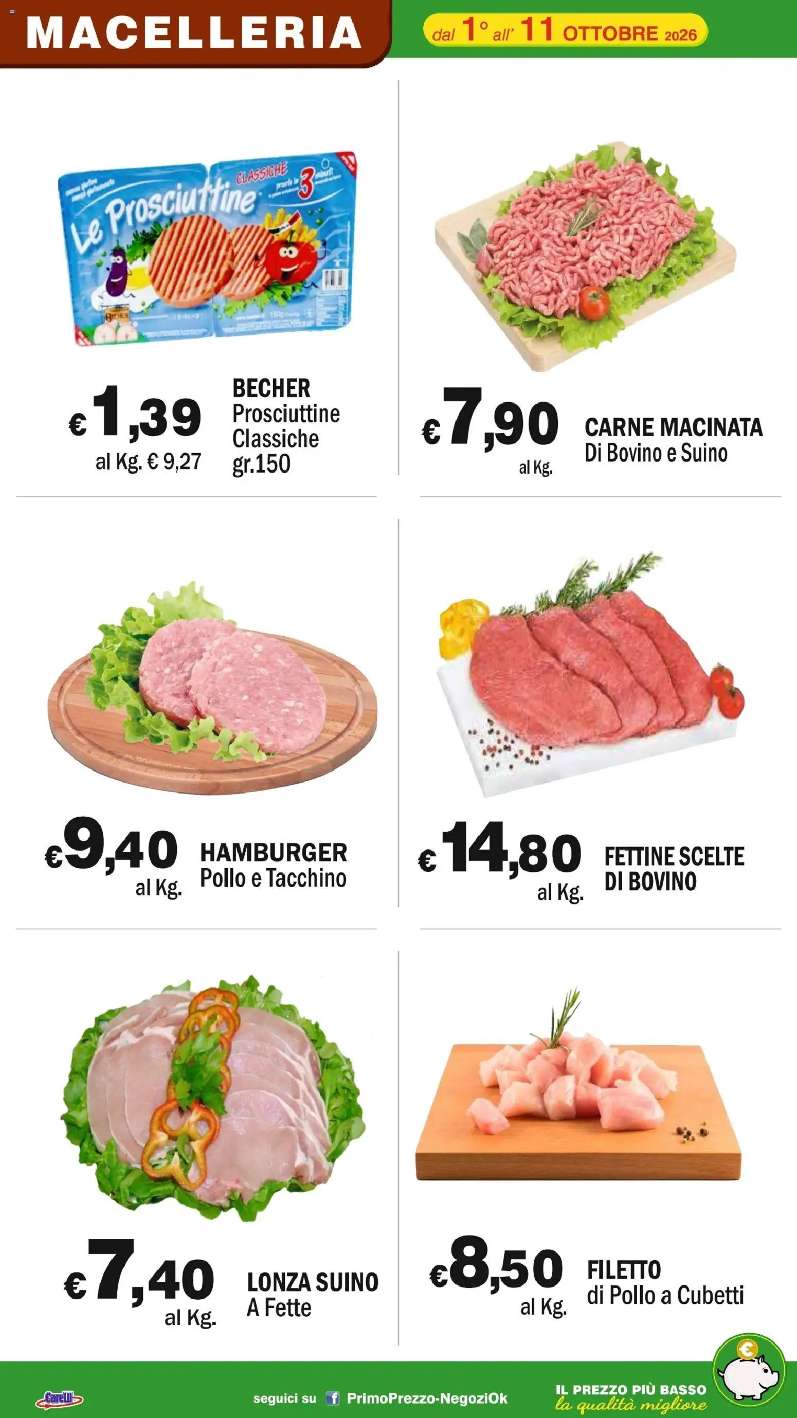 Primo Prezzo volantino dal 01/10/2026 Primo Prezzo volantino