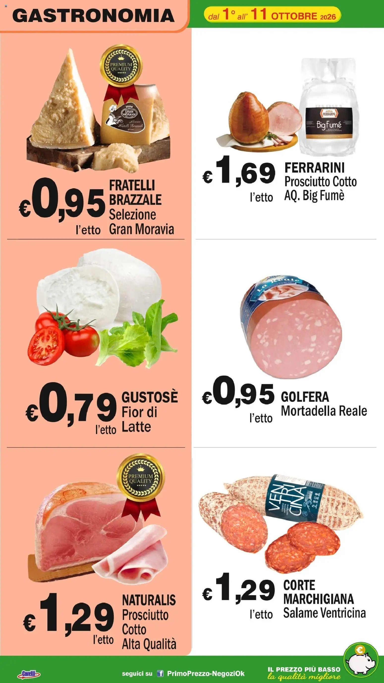 Primo Prezzo volantino dal 01/10/2026 Primo Prezzo volantino