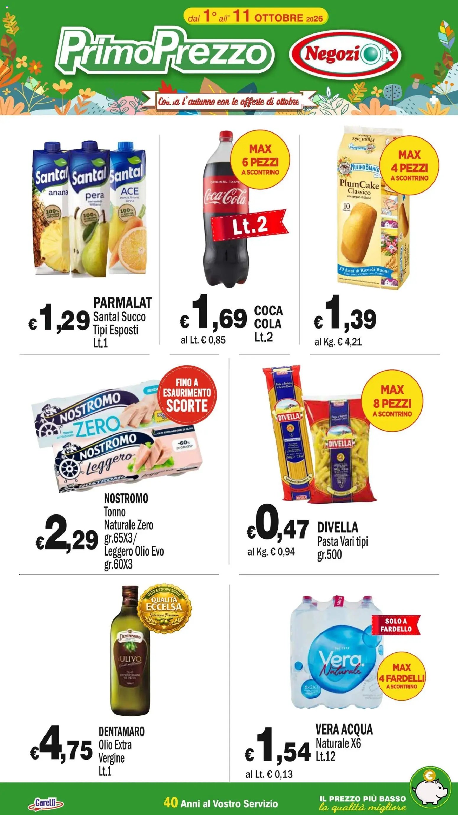Primo Prezzo volantino dal 01/10/2026 Primo Prezzo volantino