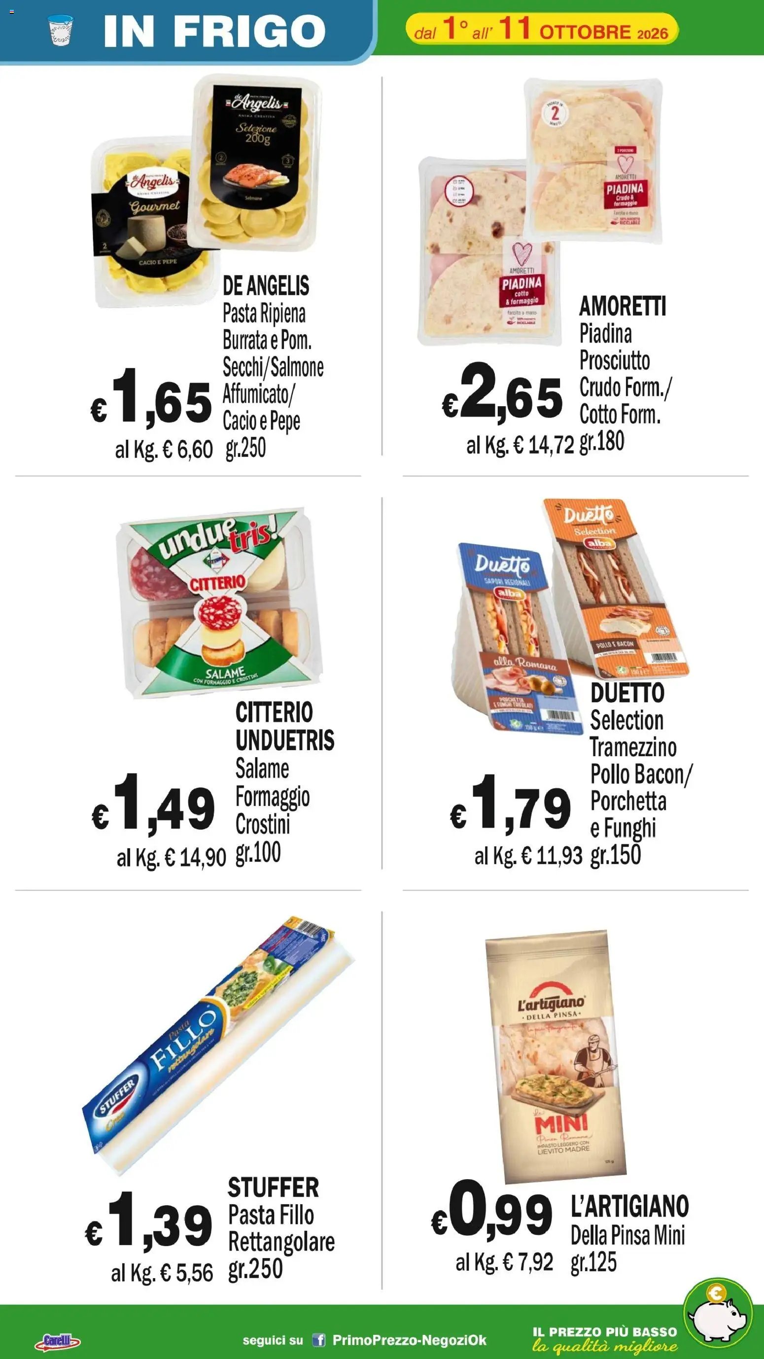 Primo Prezzo volantino dal 01/10/2026 Primo Prezzo volantino