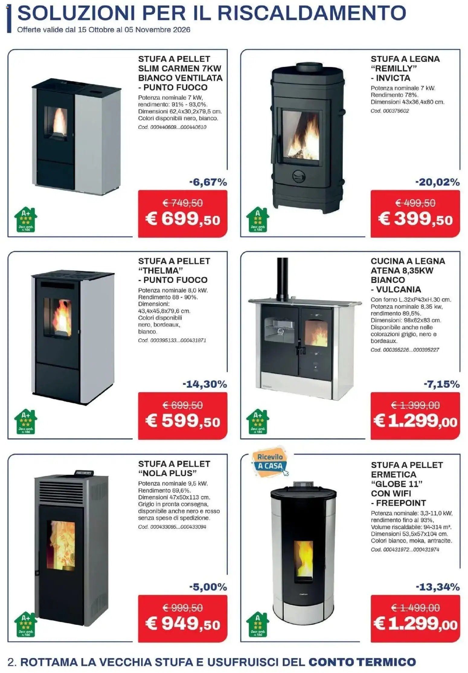 Eurobrico volantino Il calore che ti meriti anteprima dal 15/10 2026 - offerte settimana