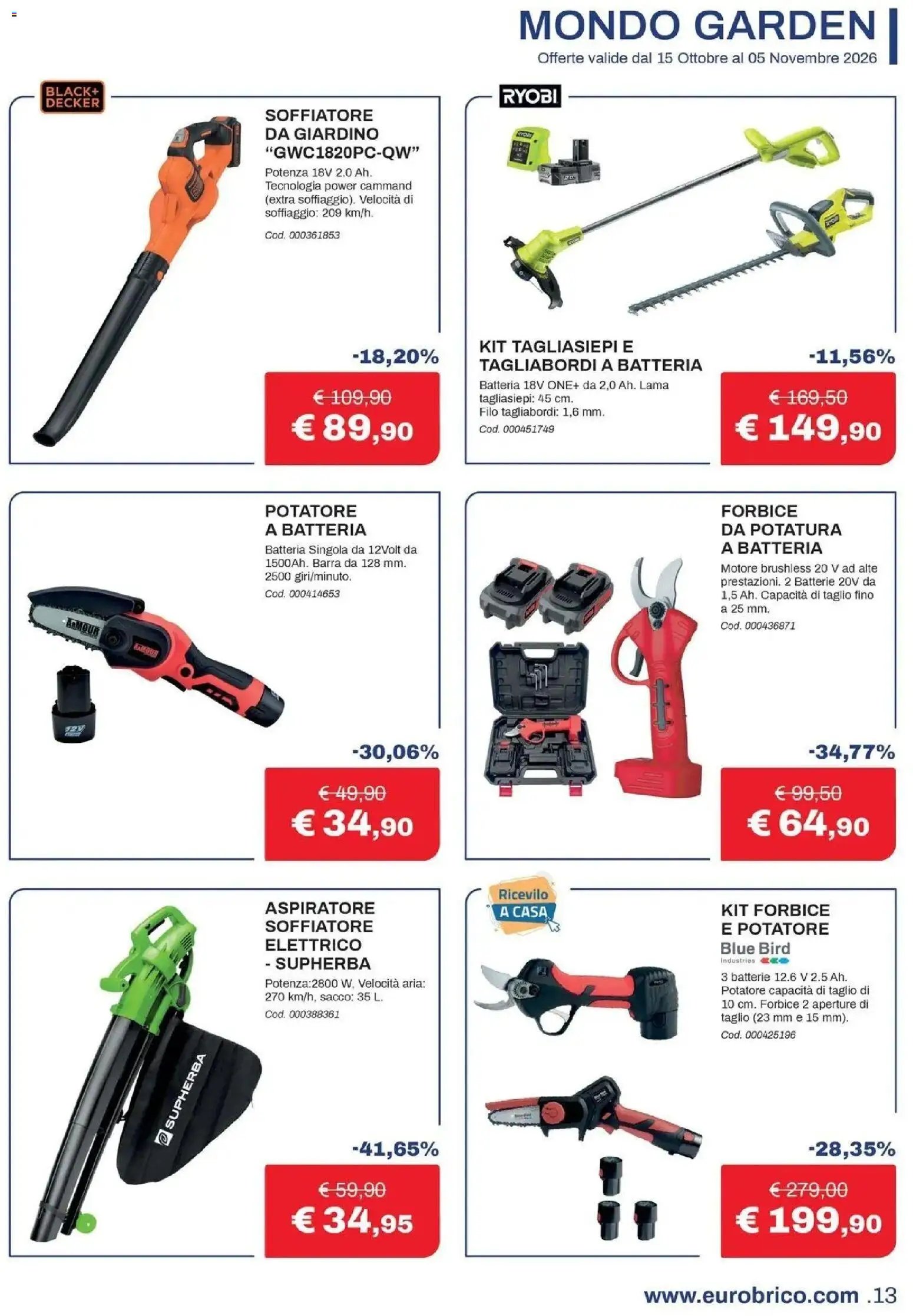 Eurobrico volantino Il calore che ti meriti anteprima dal 15/10 2026 - offerte settimana