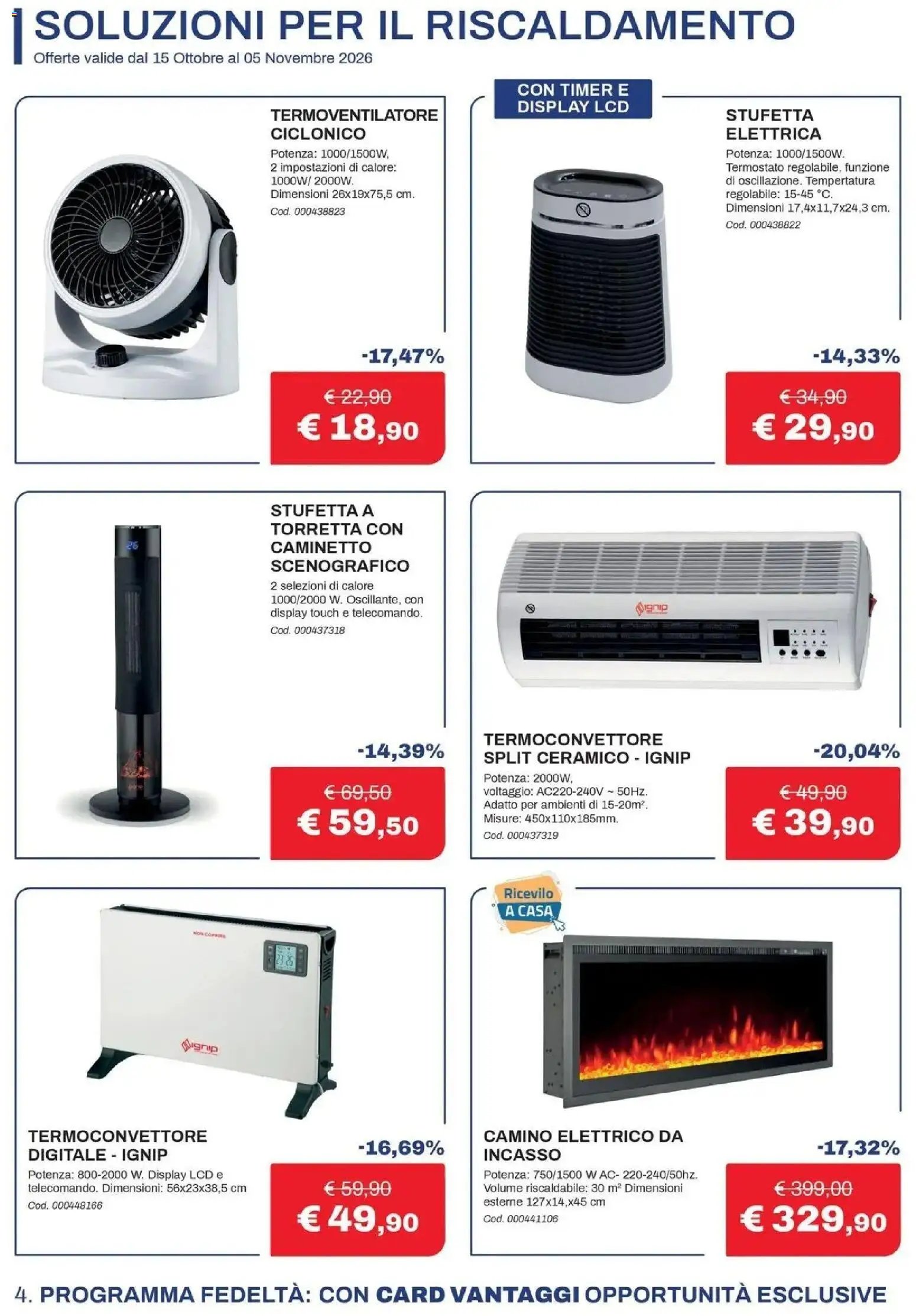 Eurobrico volantino Il calore che ti meriti anteprima dal 15/10 2026 - offerte settimana