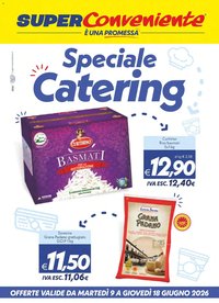 SuperConveniente volantino dal 09/06/2026 SuperConveniente volantino Catering Enna, Misterbianco