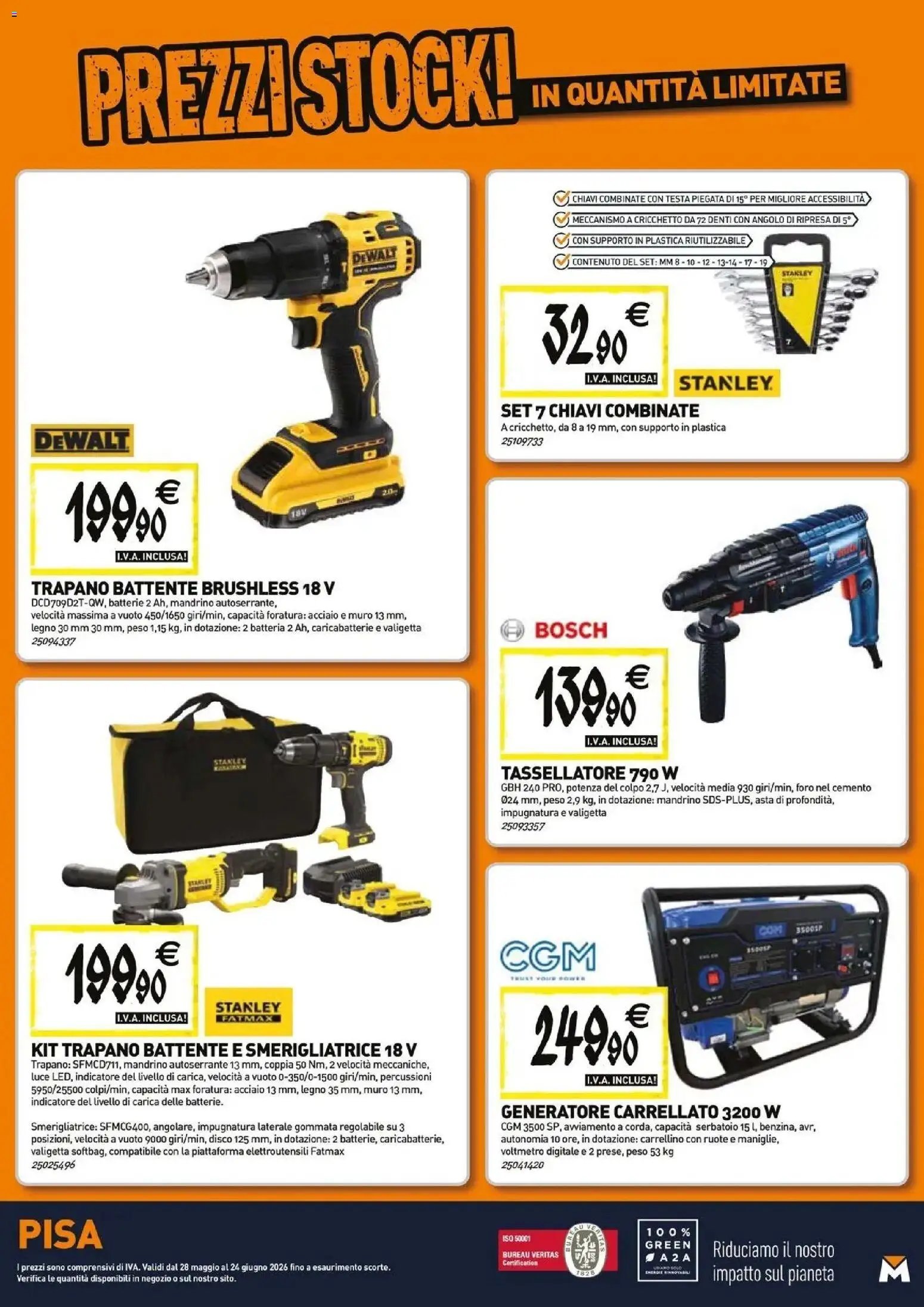 TECNOMAT volantino dal 27/05/2026 Straordinari prezzi stock!