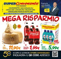 SuperConveniente volantino dal 09/06/2026 SuperConveniente volantino Caltanissetta, San Cataldo, Avola, Lascari, Milazzo, Barcellona