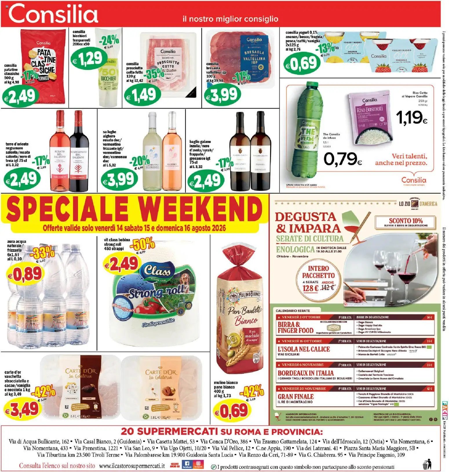 Il Castoro volantino dal 12/08/2026 Il Castoro volantino