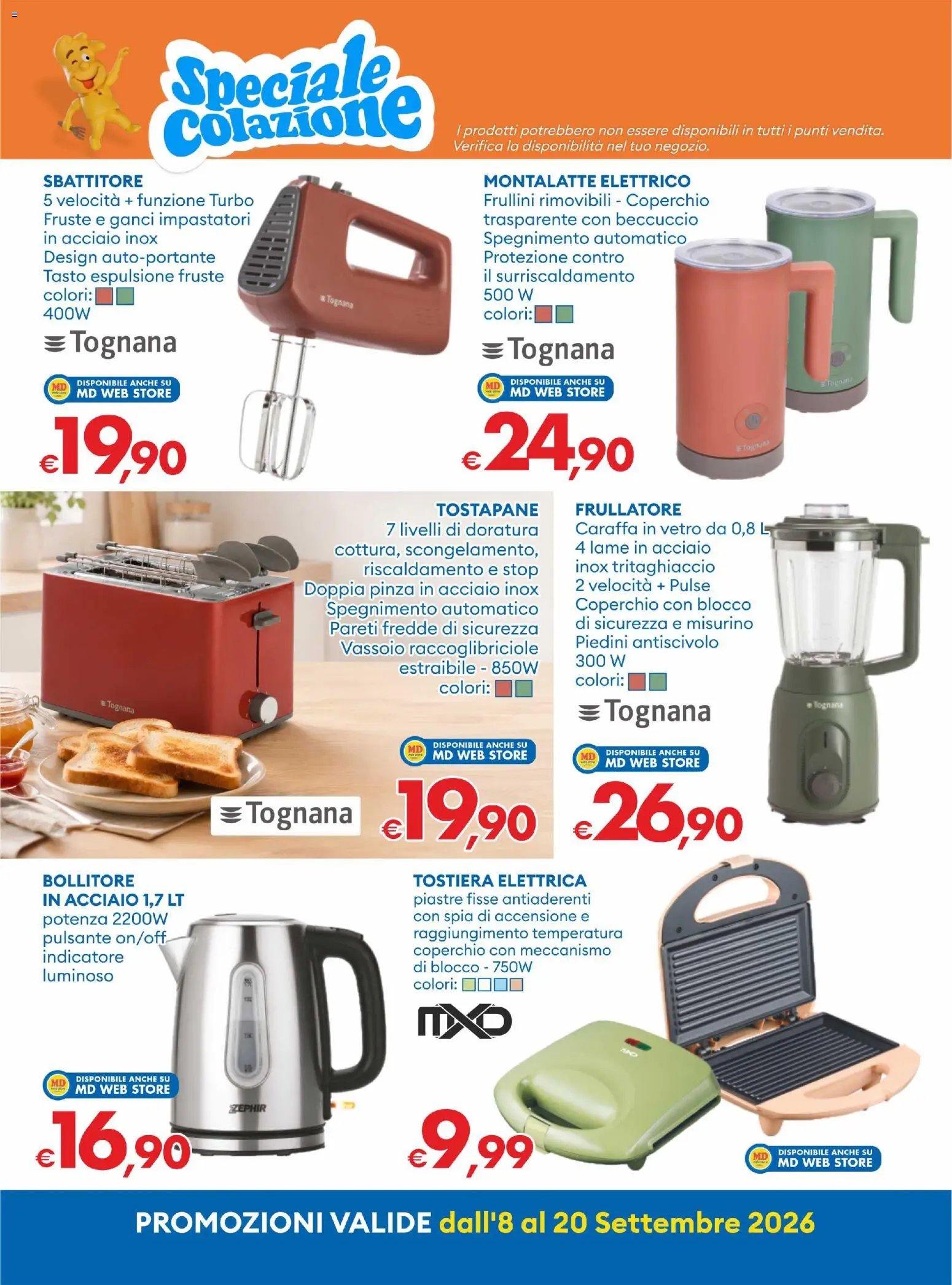 MD Discount volantino dal 08/09/2026 MD Discount volantino