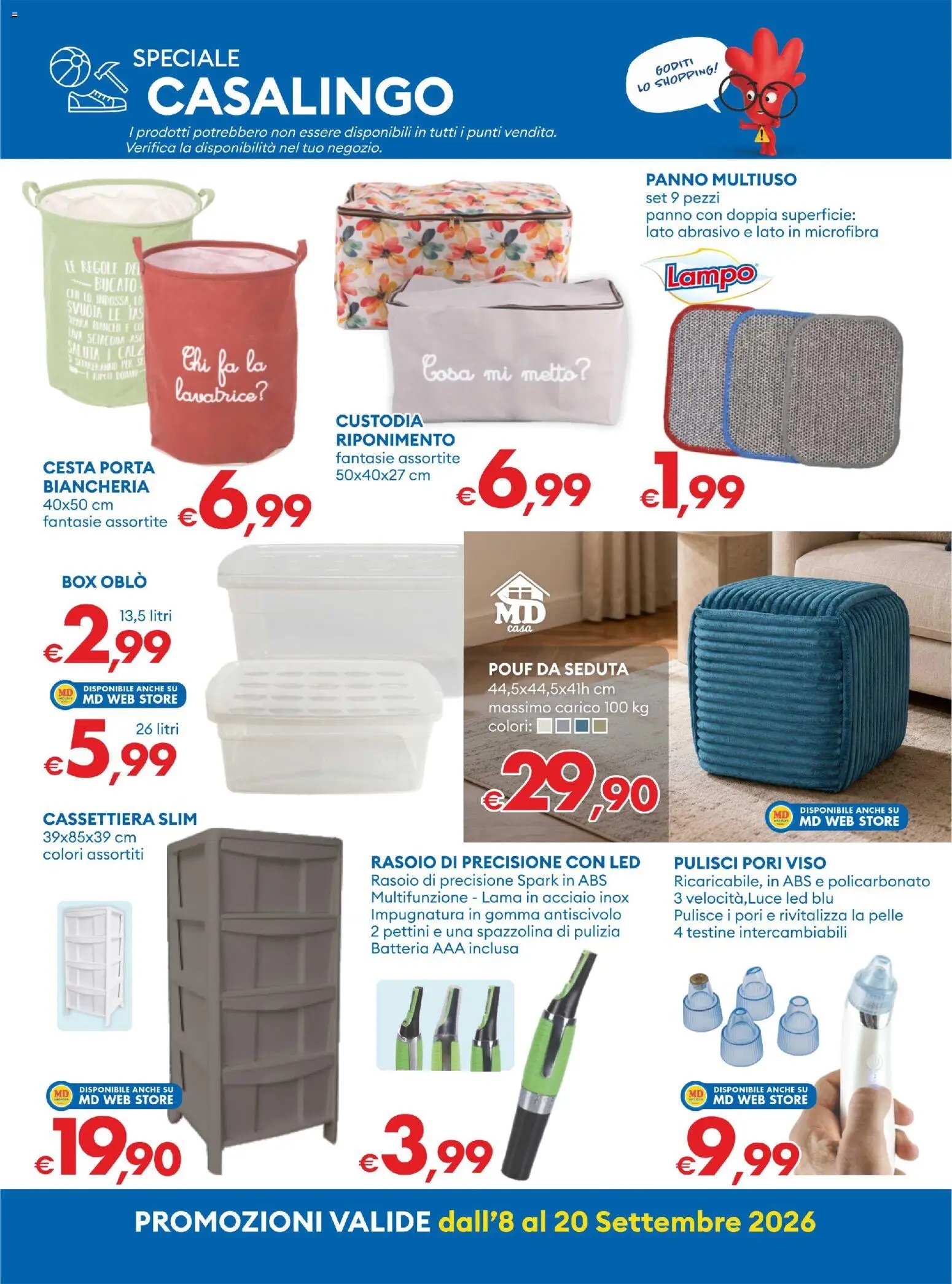 MD Discount volantino dal 08/09/2026 MD Discount volantino