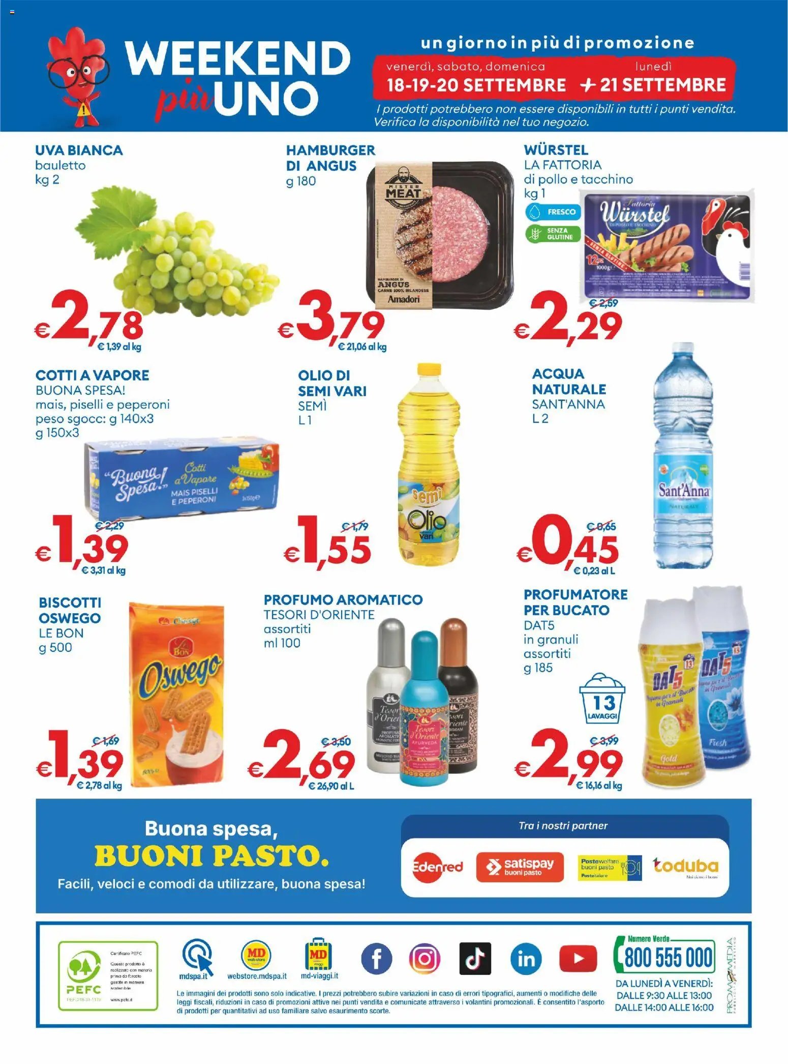 MD Discount volantino dal 08/09/2026 MD Discount volantino