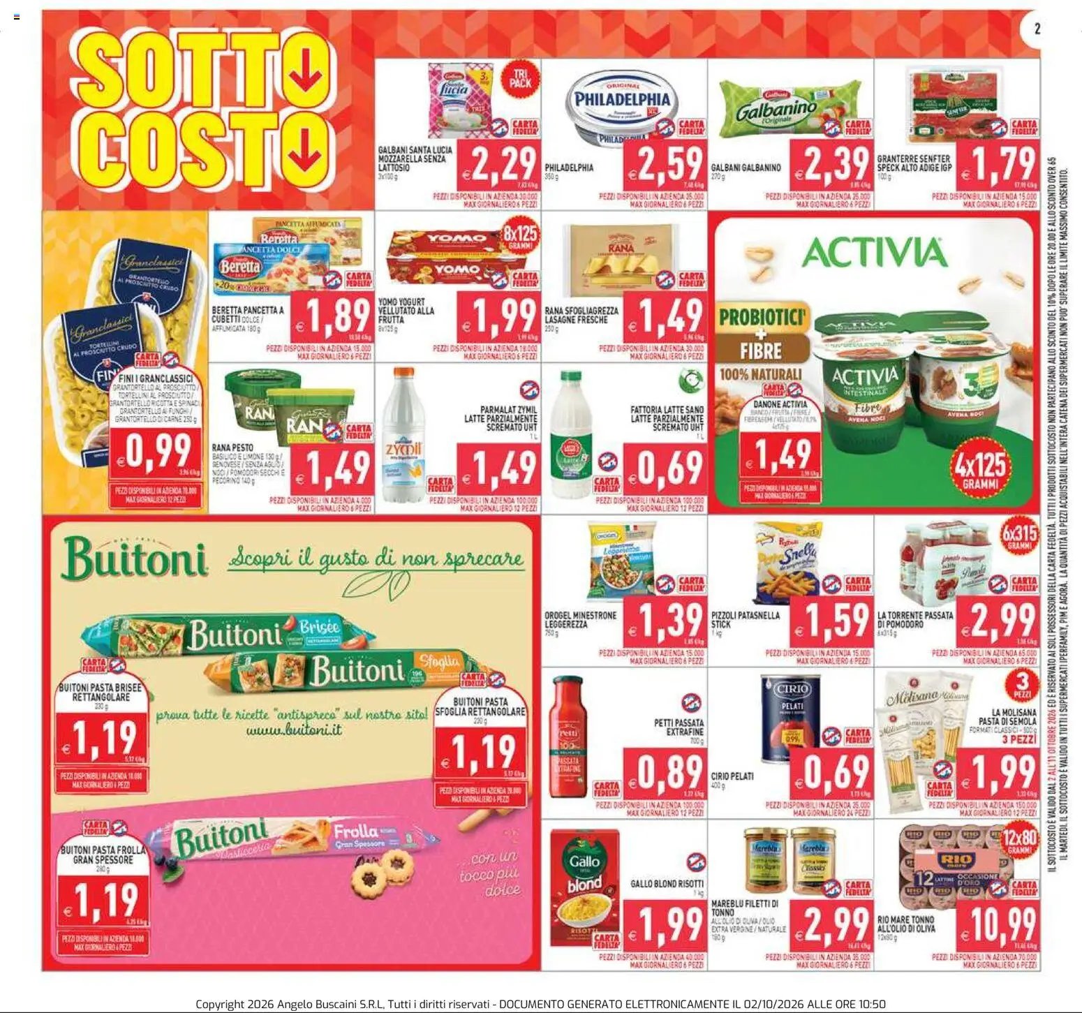 PIM Supermercati volantino dal 02/10/2026 PIM Supermercati volantino