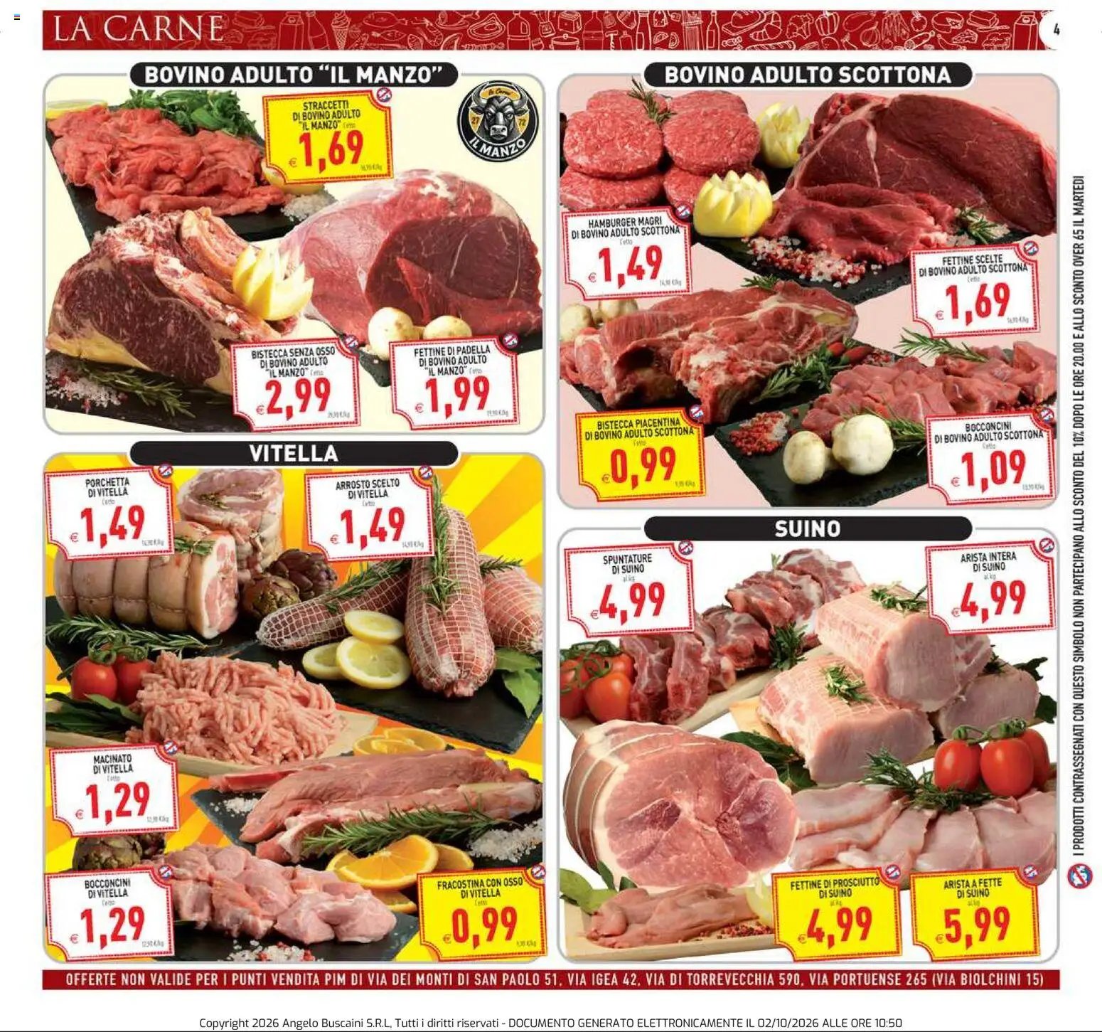 PIM Supermercati volantino dal 02/10/2026 PIM Supermercati volantino