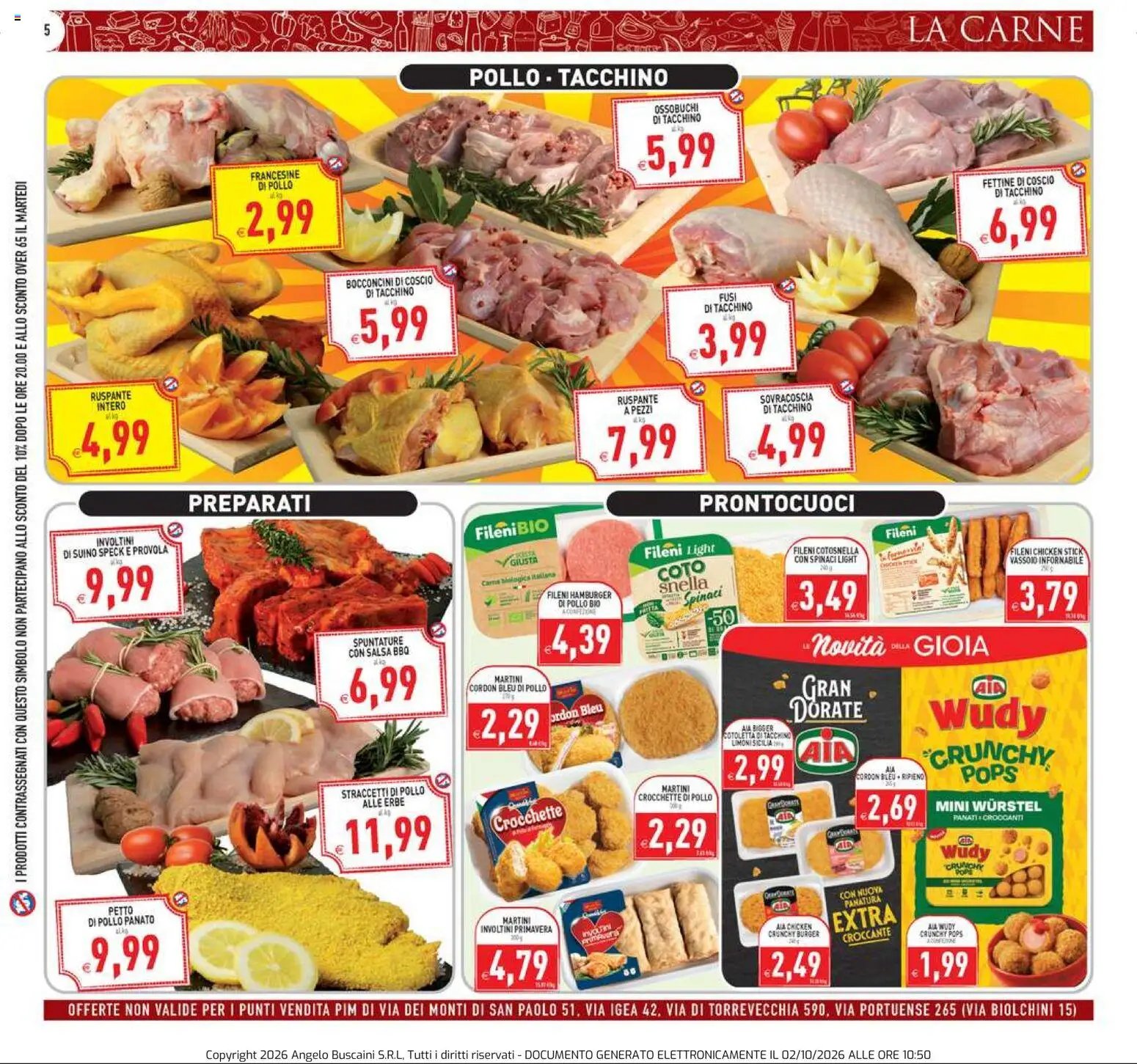 PIM Supermercati volantino dal 02/10/2026 PIM Supermercati volantino