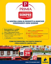 Tigros volantino dal 17/06/2026 Tigros volantino Primia