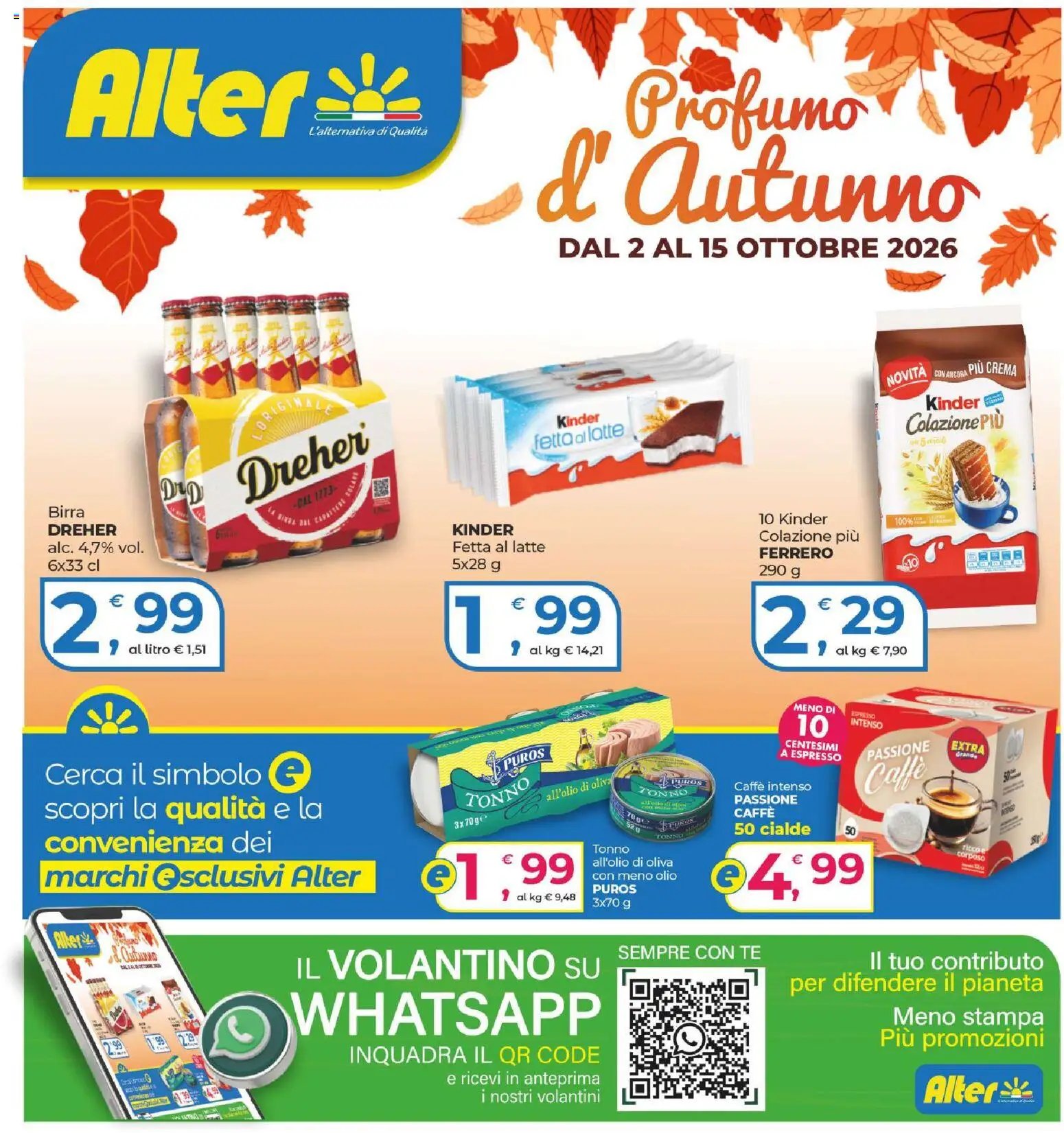 Alter Discount volantino dal 02/10/2026 Alter Discount volantino