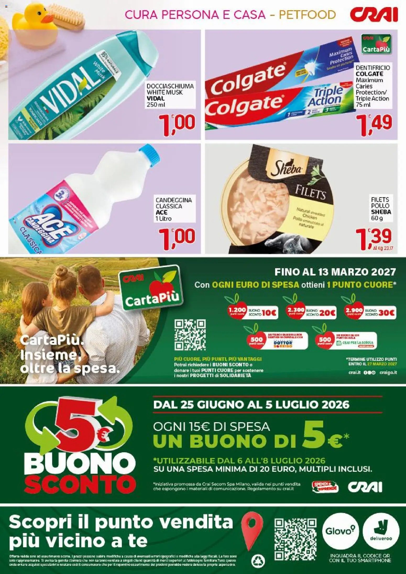 CRAI volantino dal 25/06/2026 CRAI volantino Cuor di Crai Valmontone