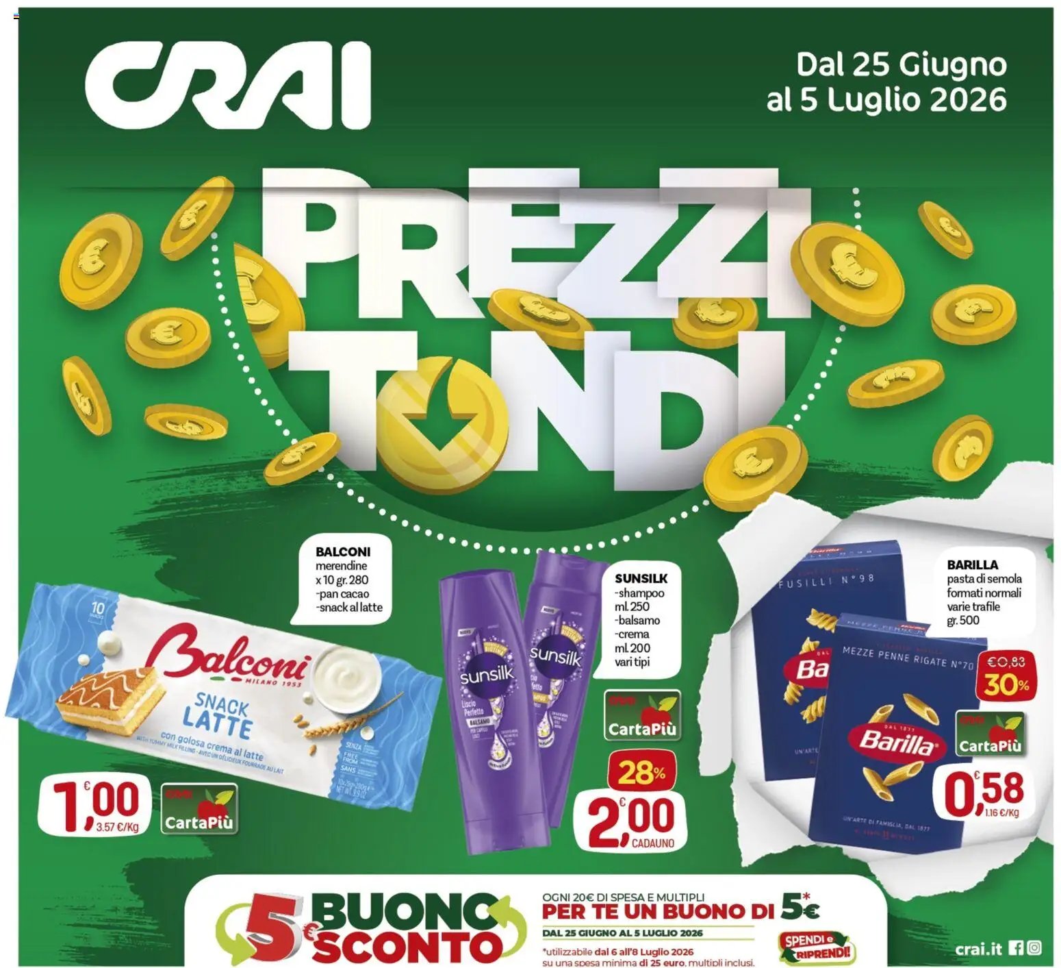 CRAI volantino dal 25/06/2026 CRAI volantino