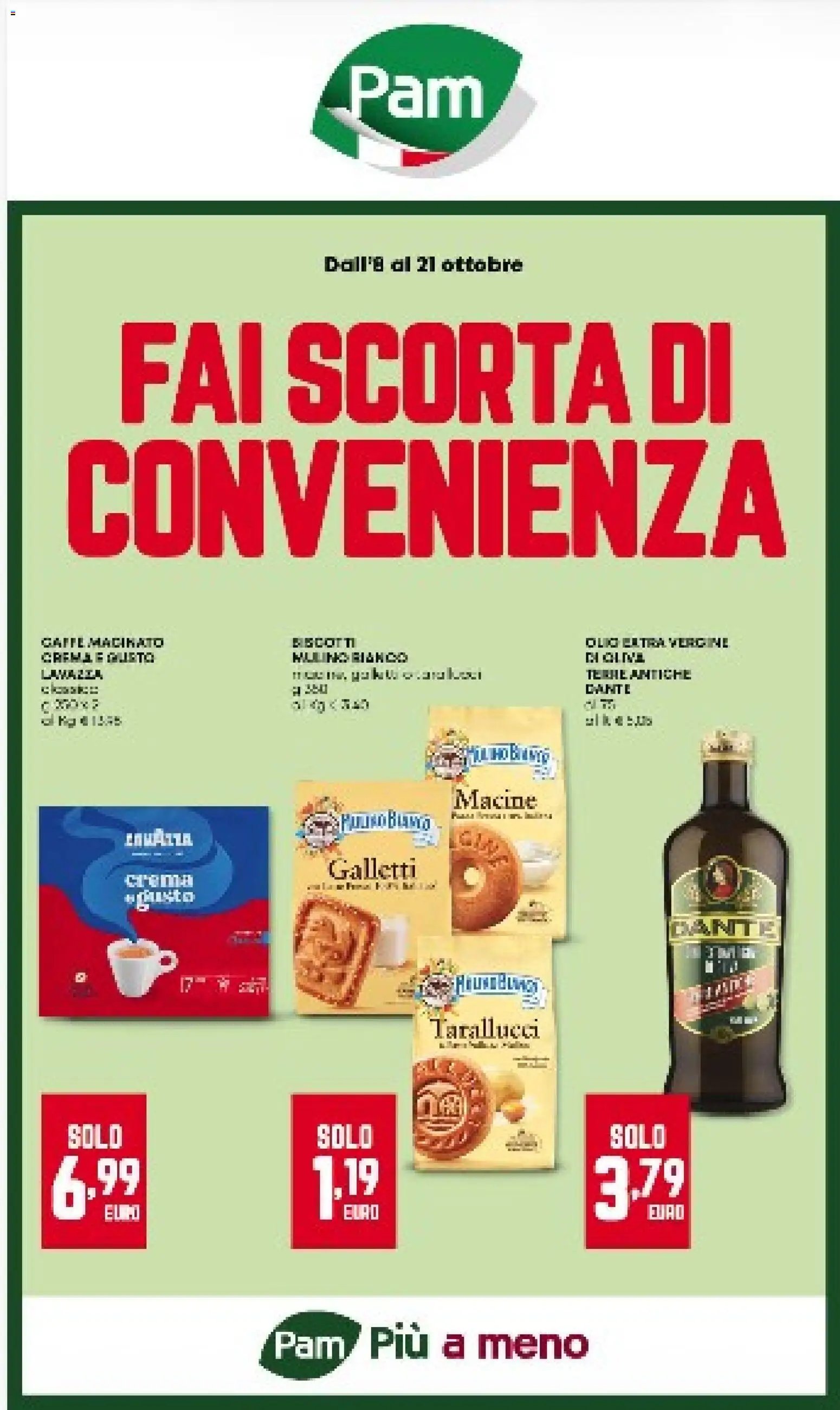 PAM volantino Promozioni - scopri il nuovo volantino valido dal 08/10/2026 ⭐️