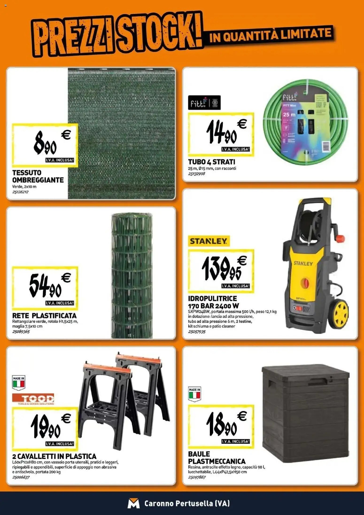 TECNOMAT volantino dal 27/05/2026 Straordinari prezzi stock!