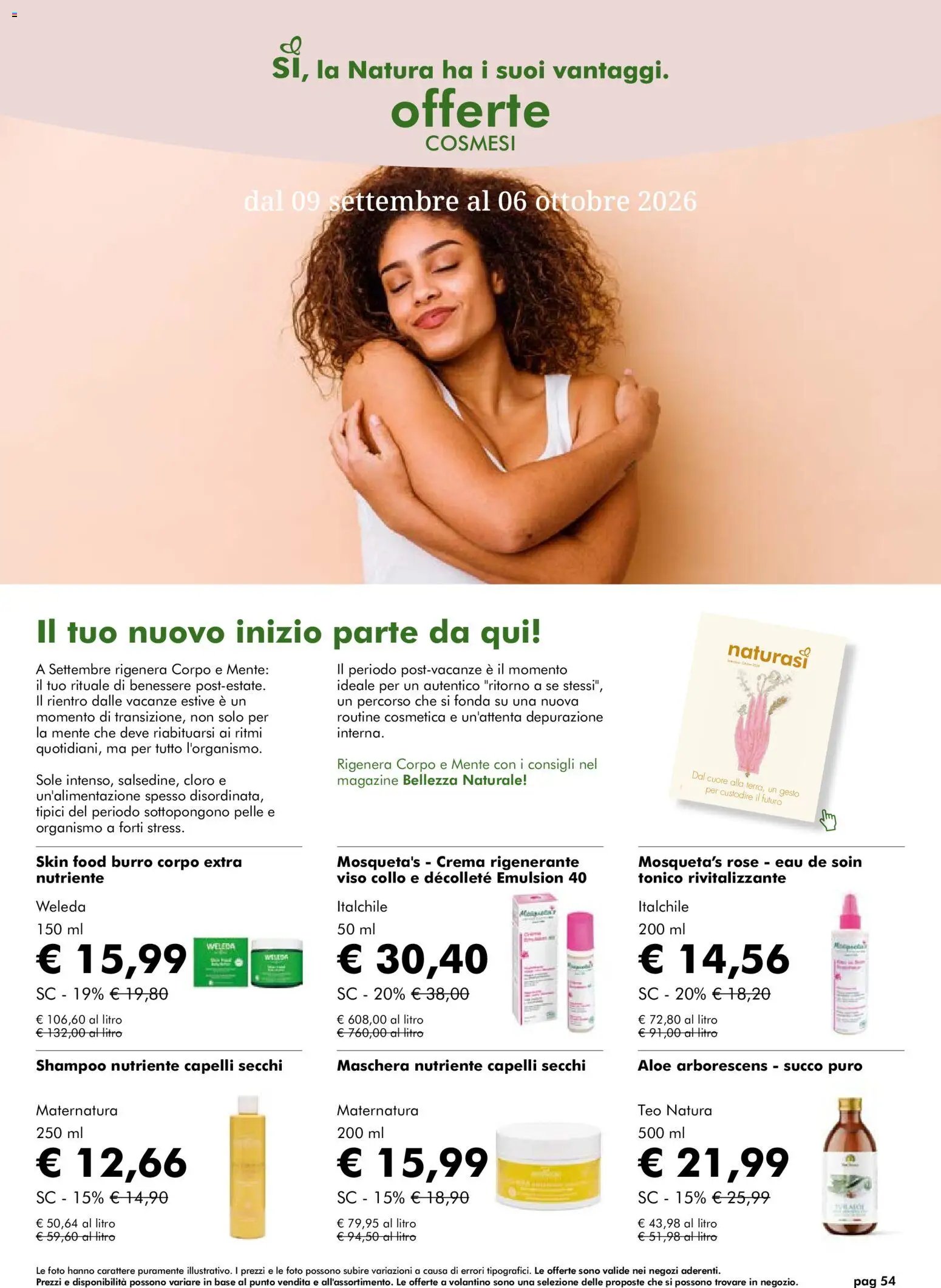 Natura Sì volantino dal 09/09/2026 Natura Sì volantino