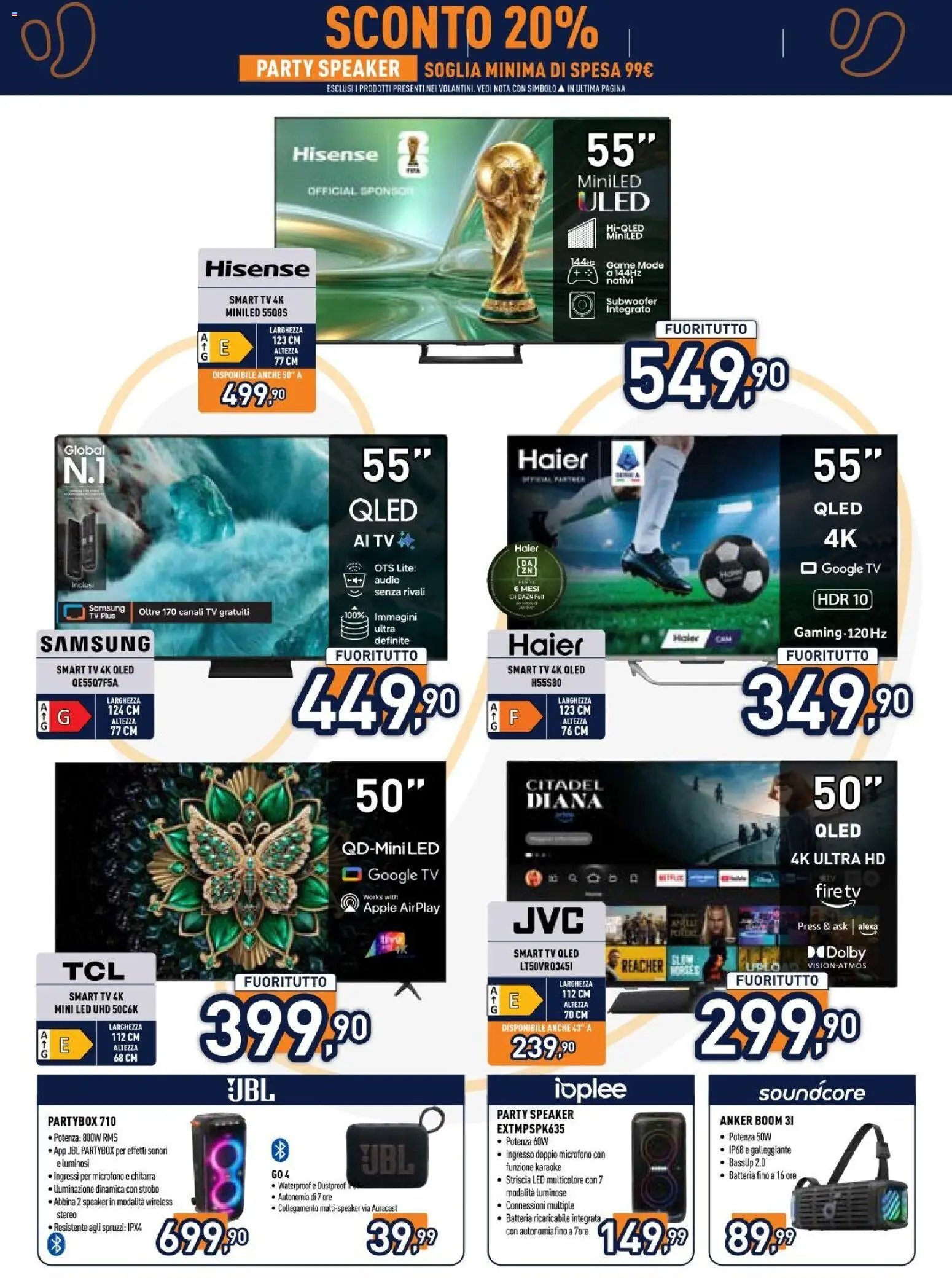Unieuro volantino dal 27/07/2026 Unieuro volantino