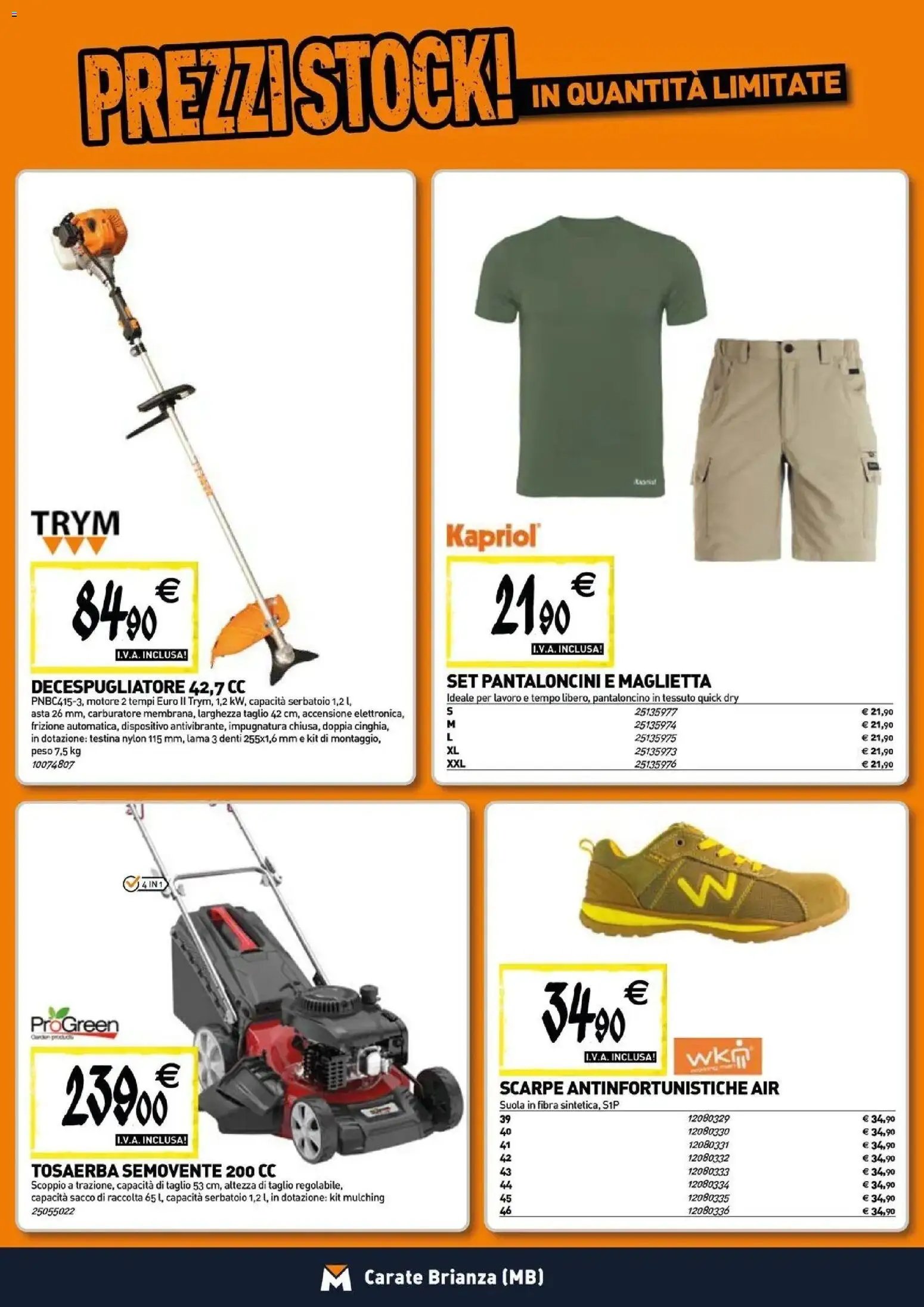TECNOMAT volantino dal 24/06/2026 Straordinari prezzi stock!