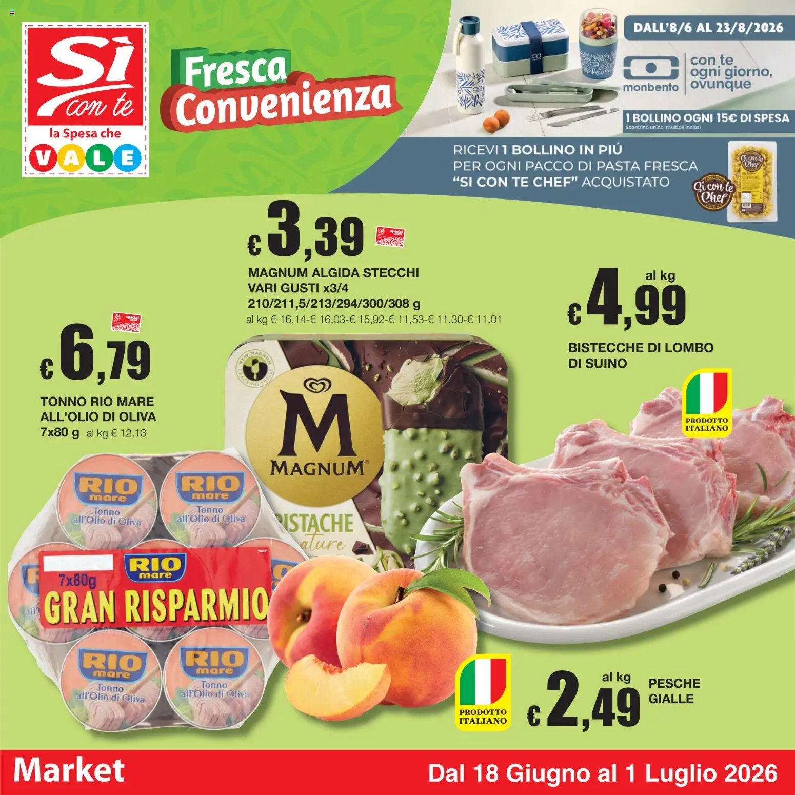 Sì con Te volantino dal 18/06/2026 Sì con Te volantino Market
