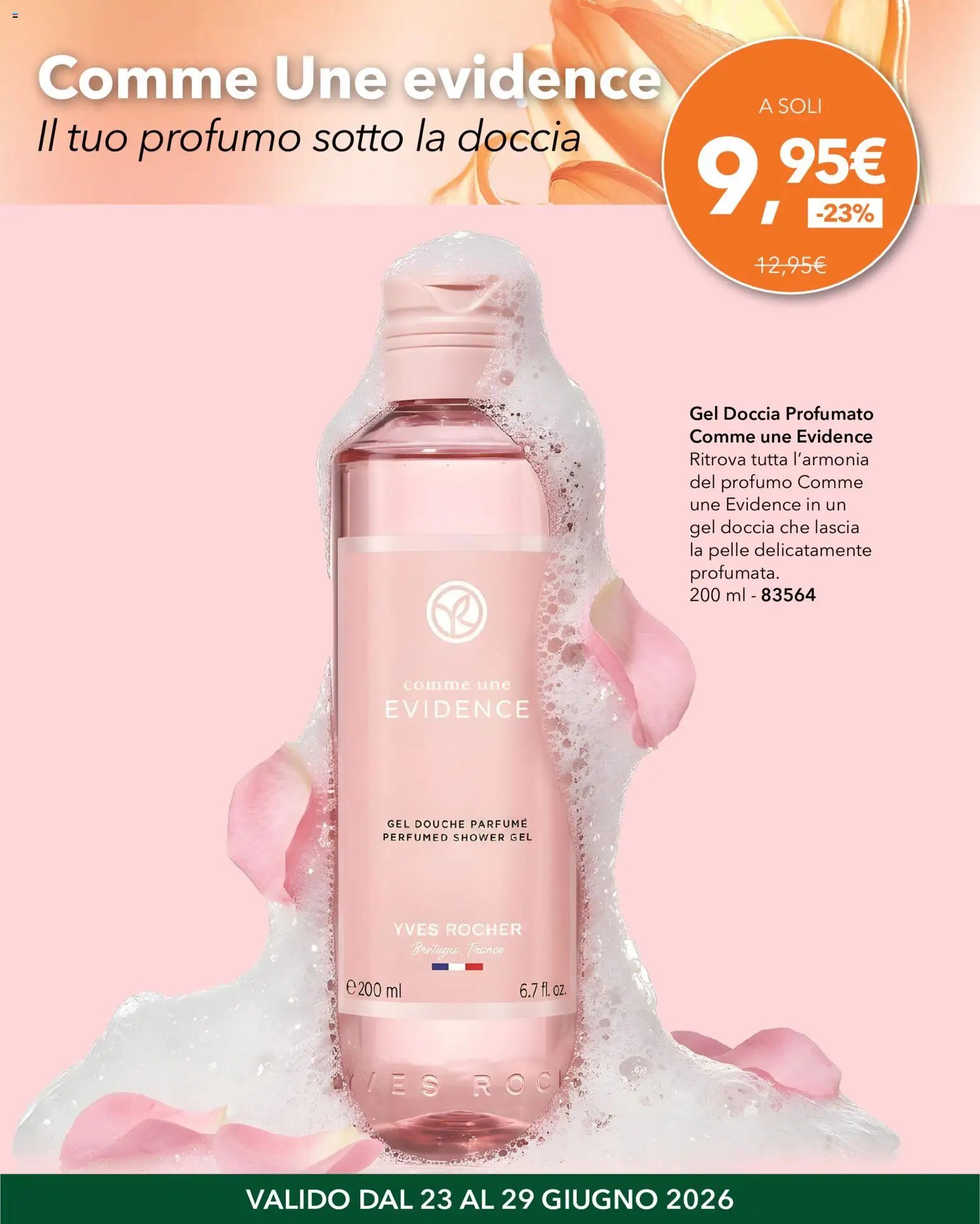 Yves Rocher volantino dal 23/06/2026 Yves Rocher catalogo Grandi Offerte